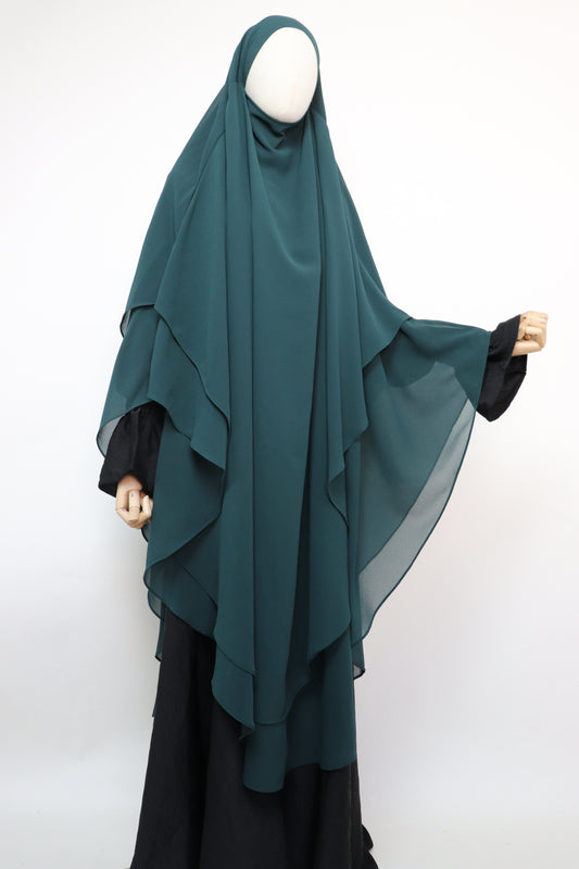 2 Layer XL Khimar - Castleton Green