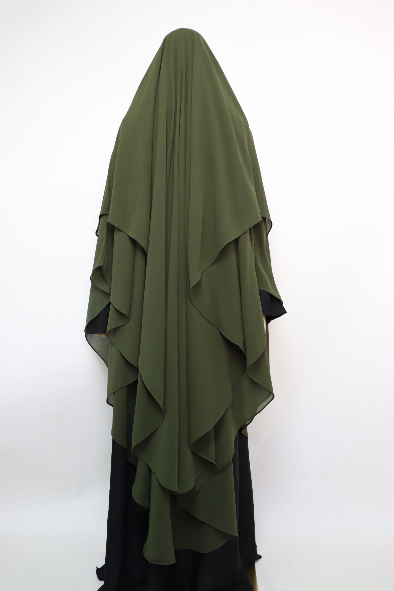 2 Layer XL Khimar - Olive