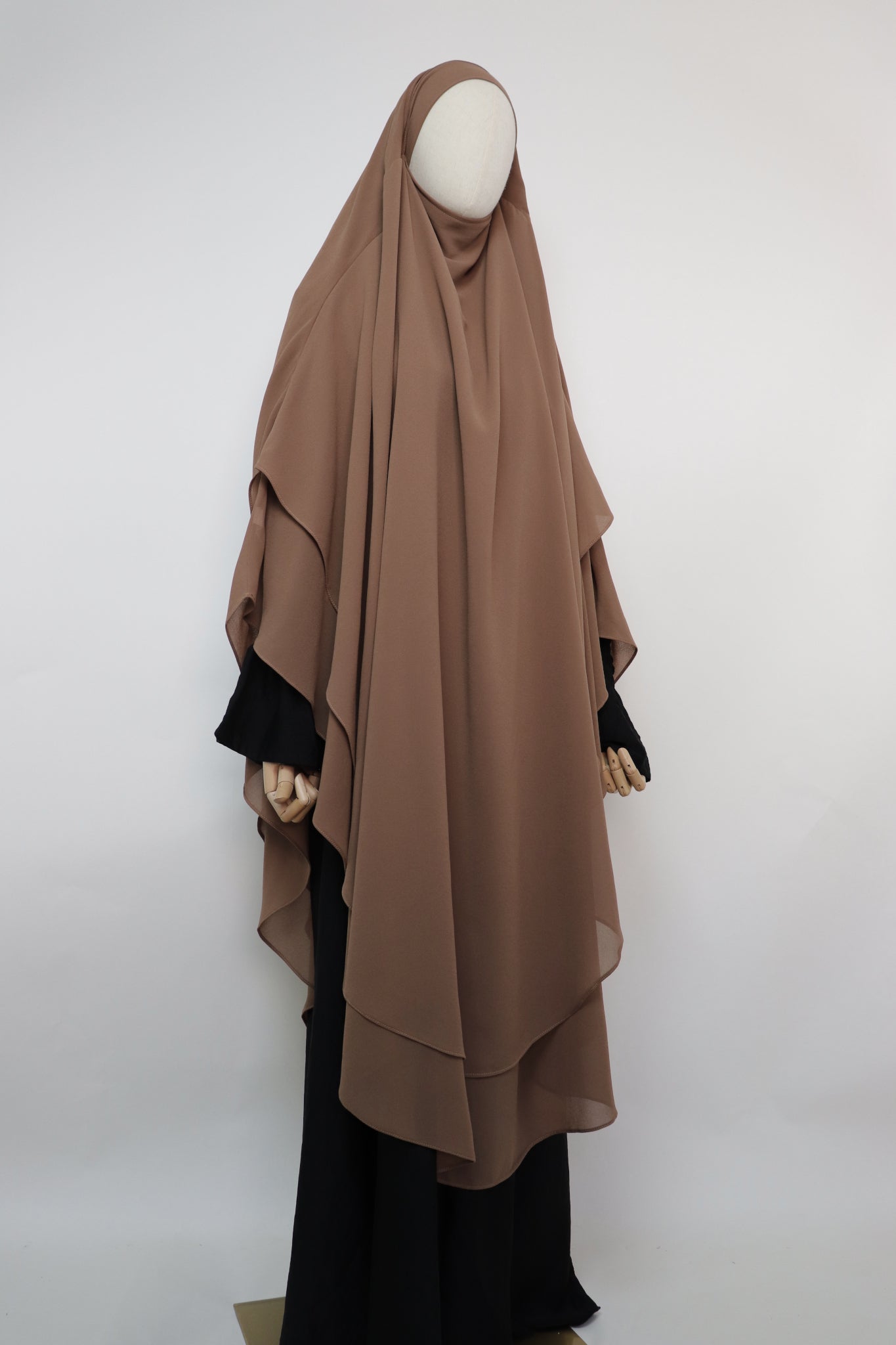 2 Layer XL Khimar - Mocha