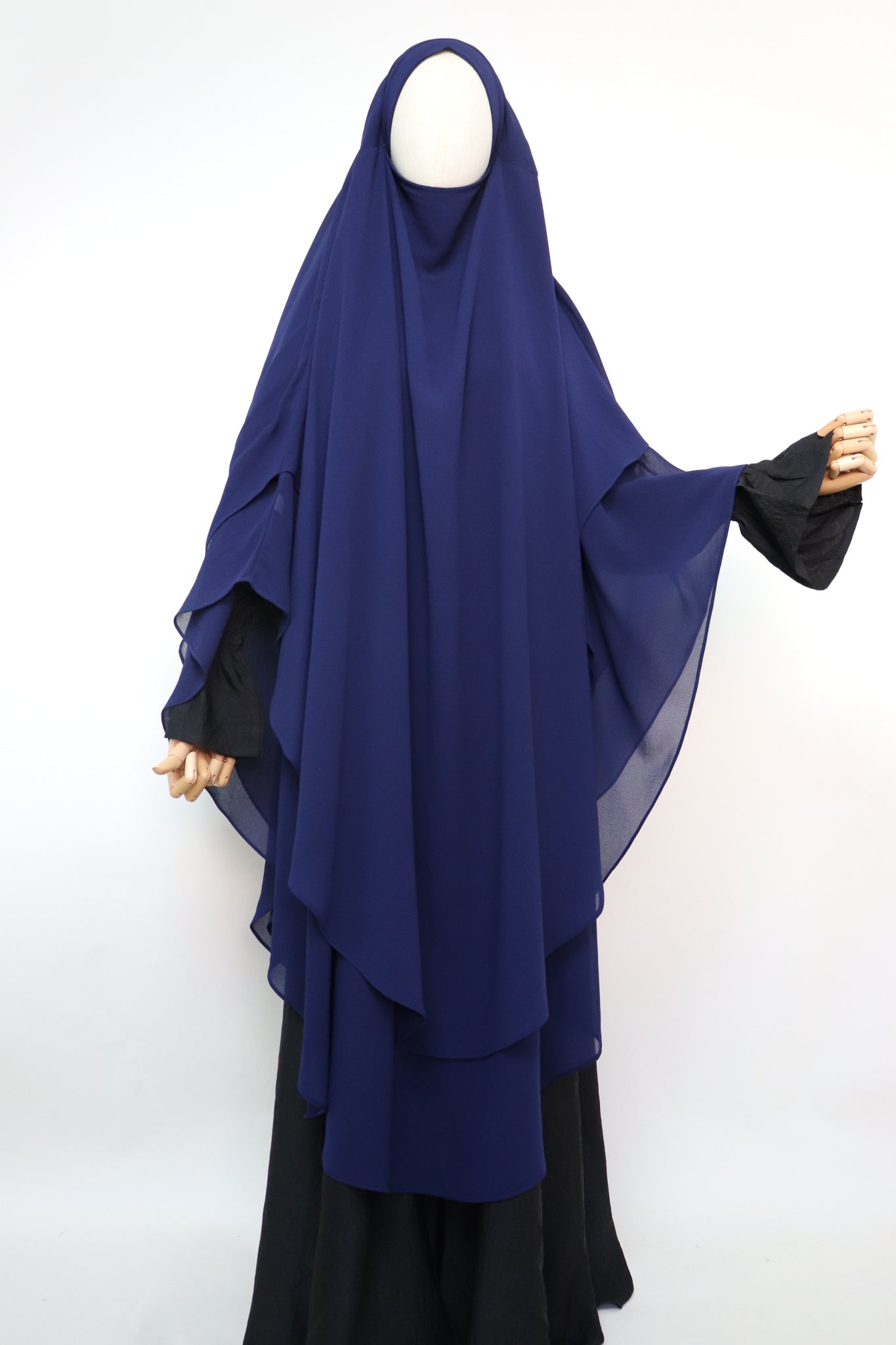 2 Layer XL Khimar - Navy