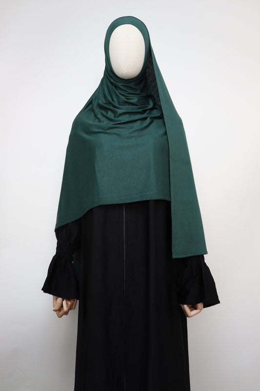 Premium Maxi Jersey Hijab - Emerald