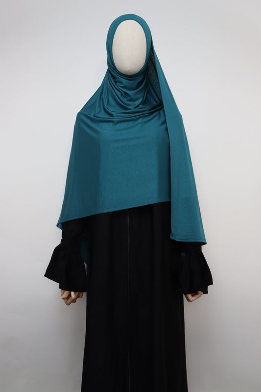 Premium Maxi Jersey Hijab - Teal