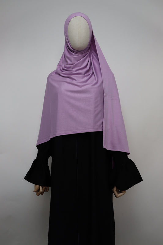 Premium Maxi Jersey Hijab - Lilac