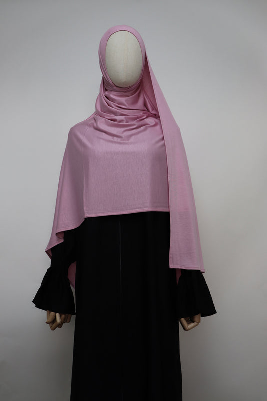 Premium Maxi Jersey Hijab - Mauve Pink