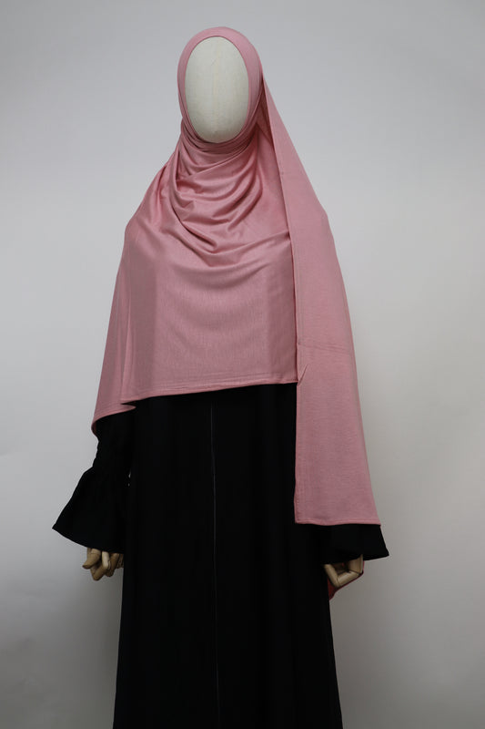 Premium Maxi Jersey Hijab - Soft Pink