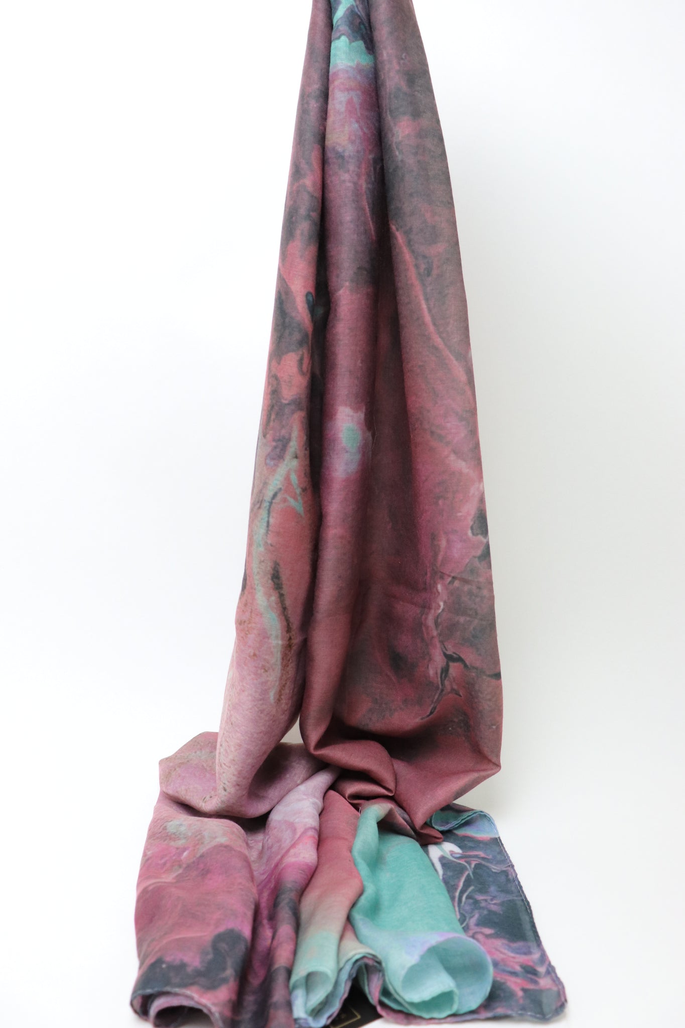 Printed Cotton Hijab - Opal