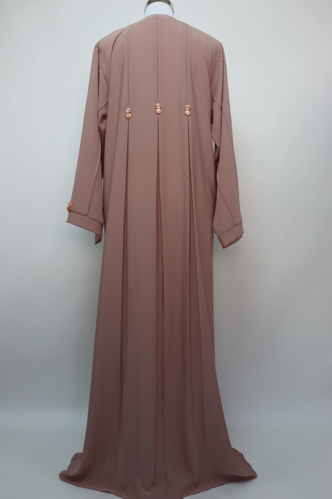Minimalist Elegant Abaya - Nude Pink