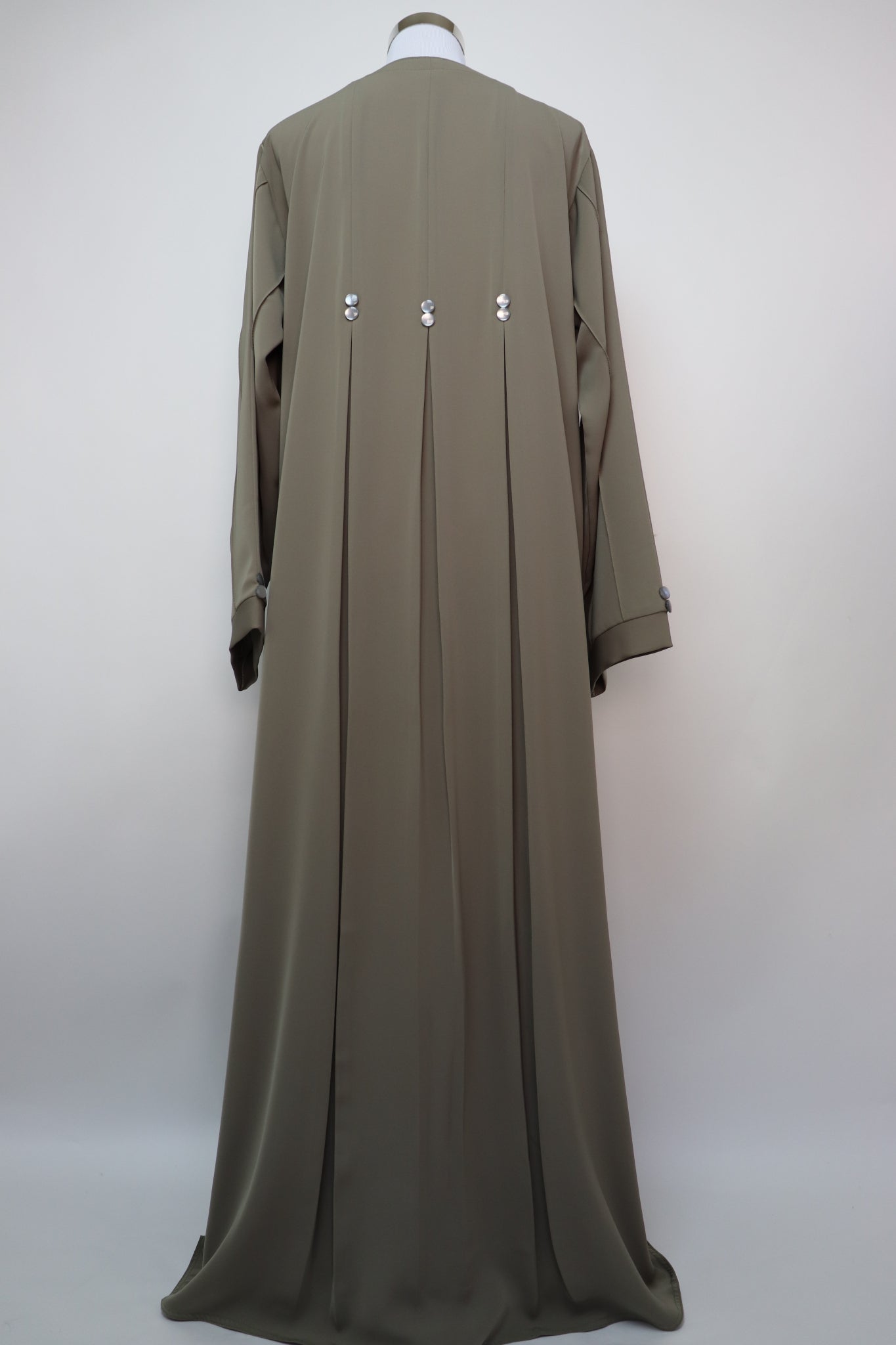 Minimalist Elegant Abaya - Khaki