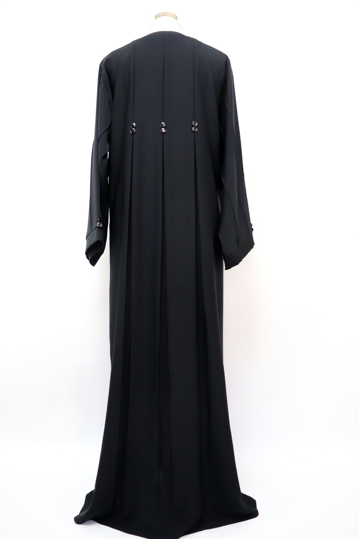 Minimalist Elegant Abaya - Black