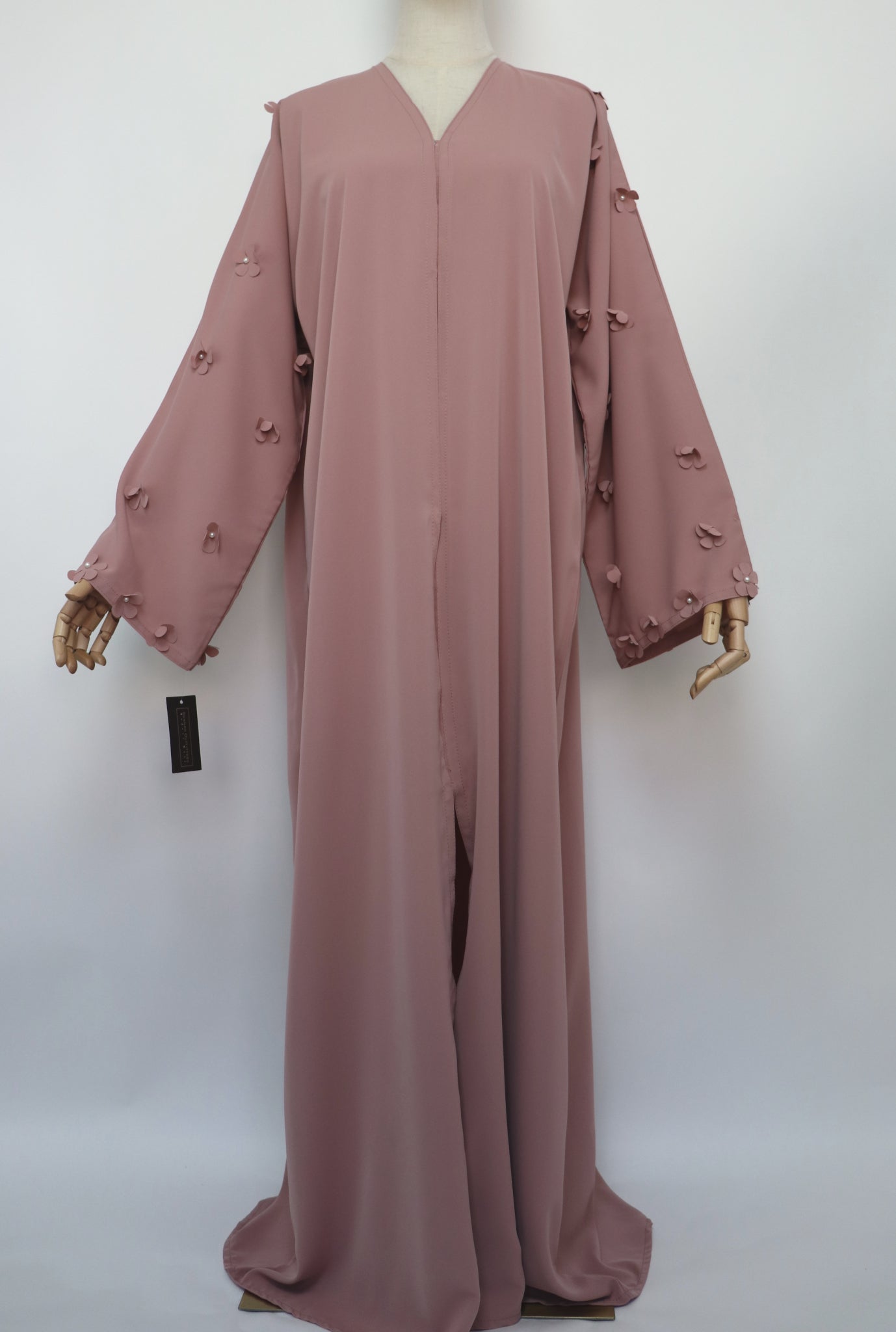 Open Daisy Abaya - Blush Pink