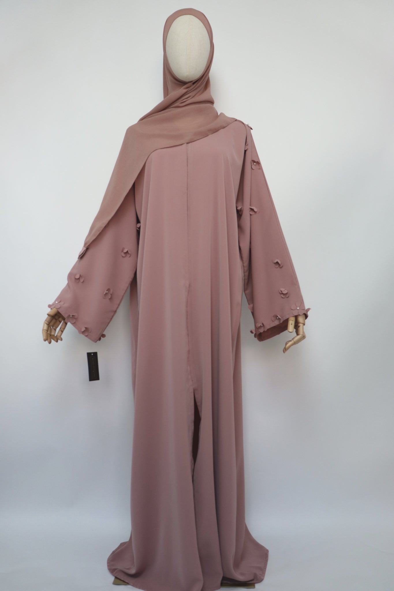 Open Daisy Abaya - Blush Pink