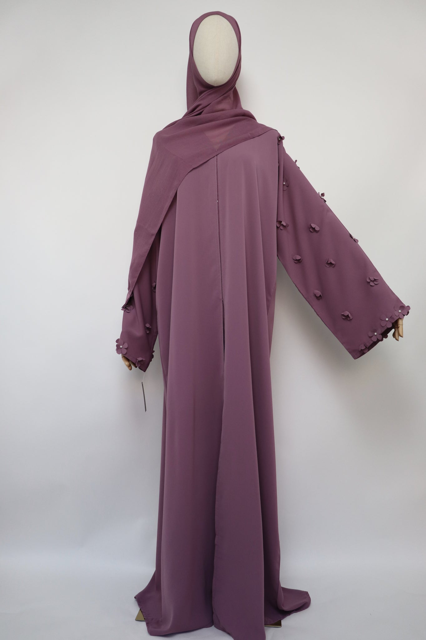 Open Daisy Abaya - Mauve