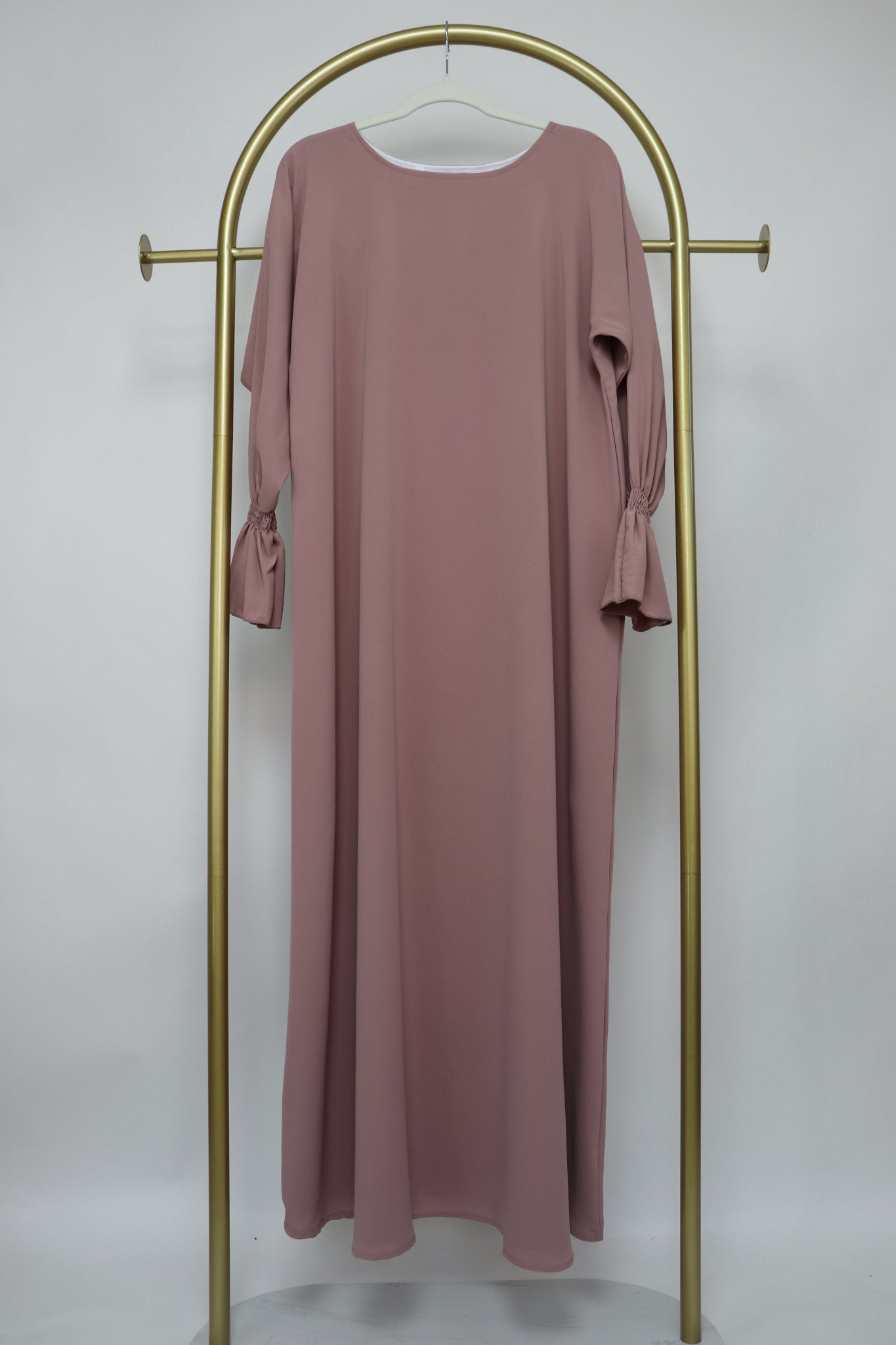3 Piece Abaya Khimar and Niqab Set - Blush Pink