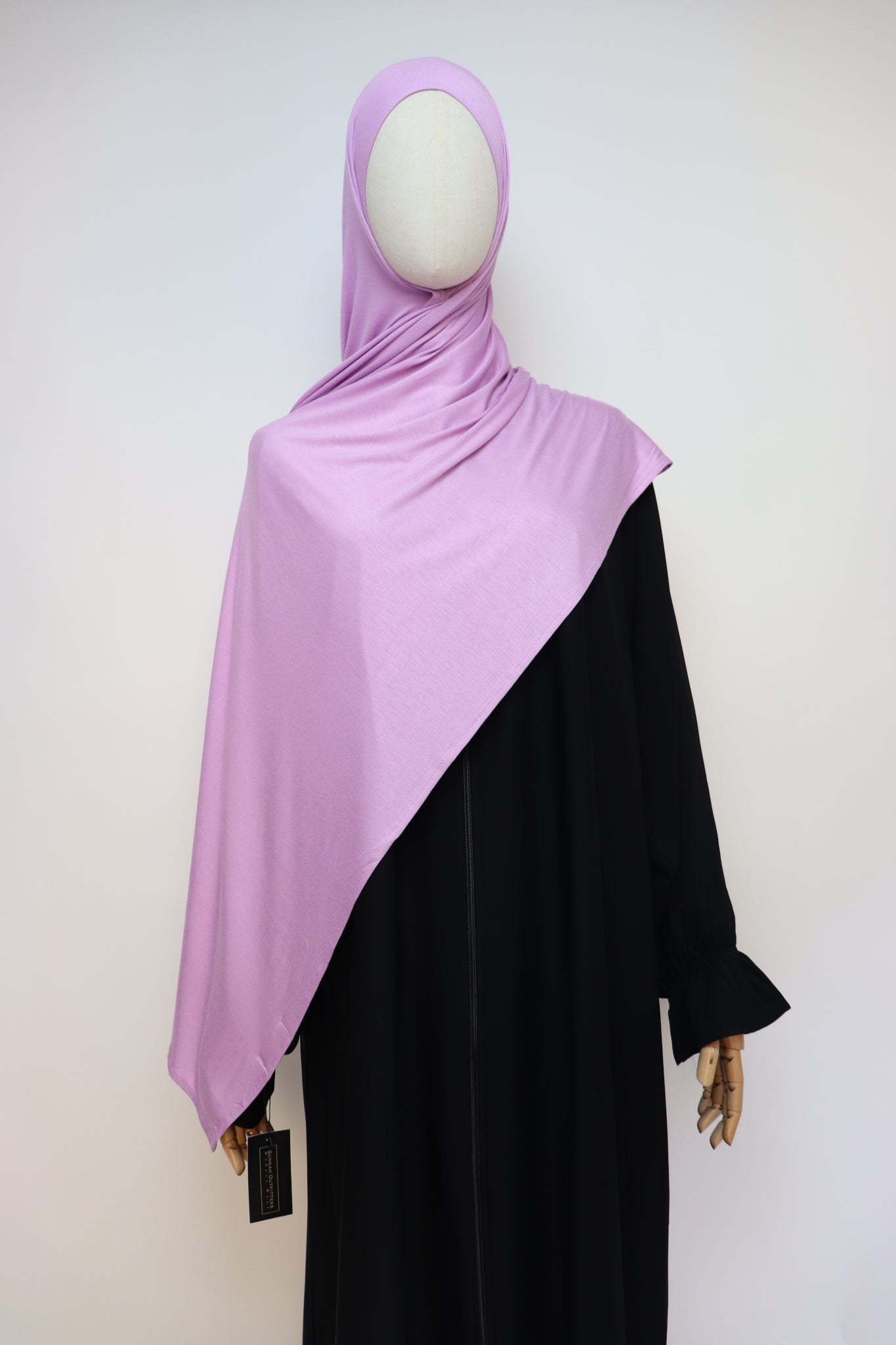 Premium Bamboo Jersey Hijab - Lilac