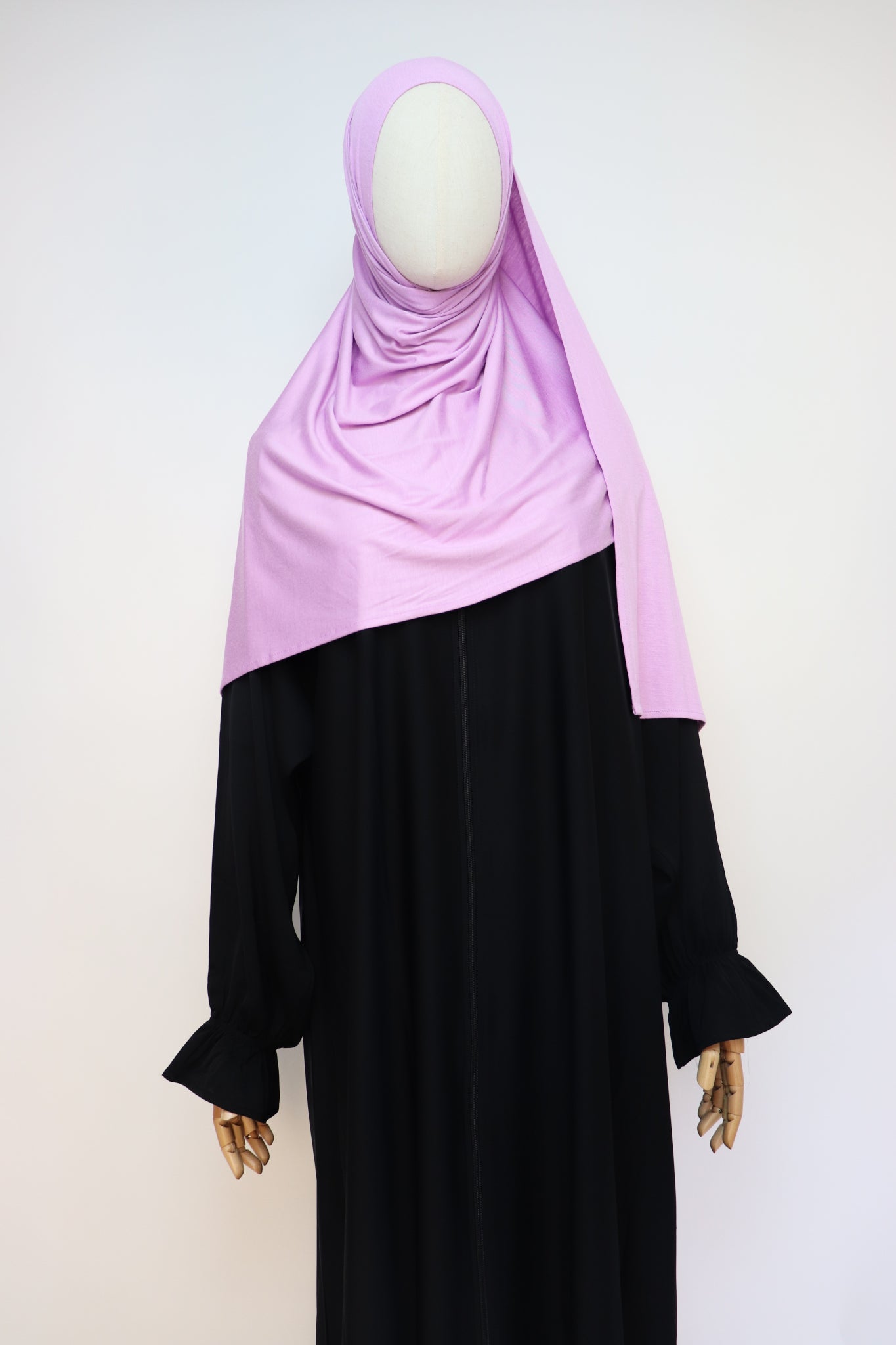 Premium Bamboo Jersey Hijab - Lilac
