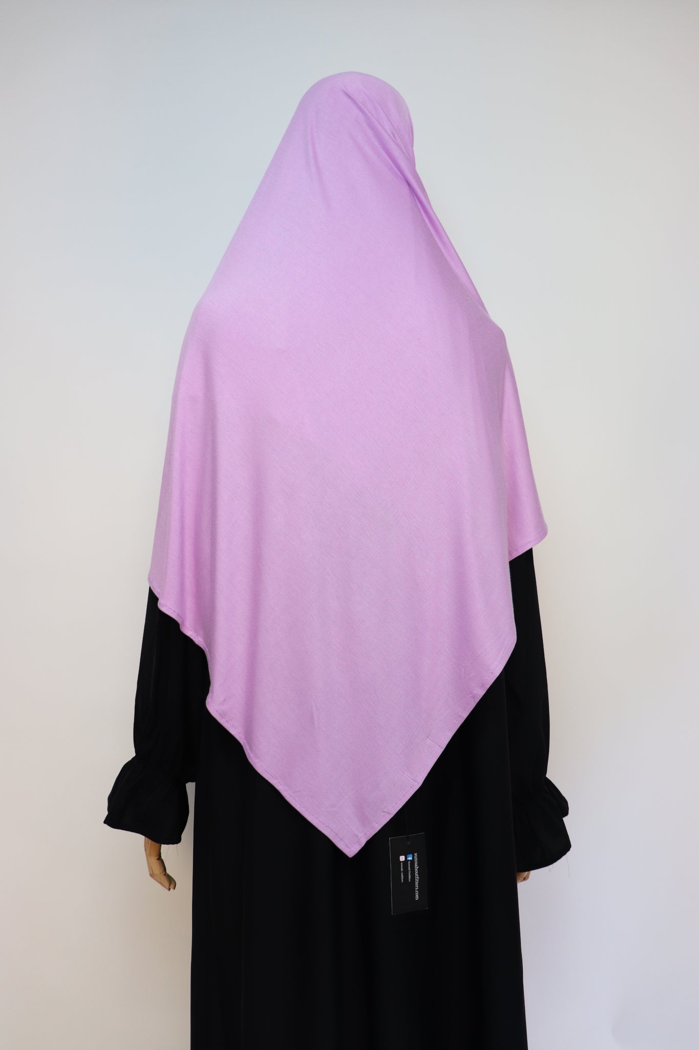 Premium Bamboo Jersey Hijab - Lilac