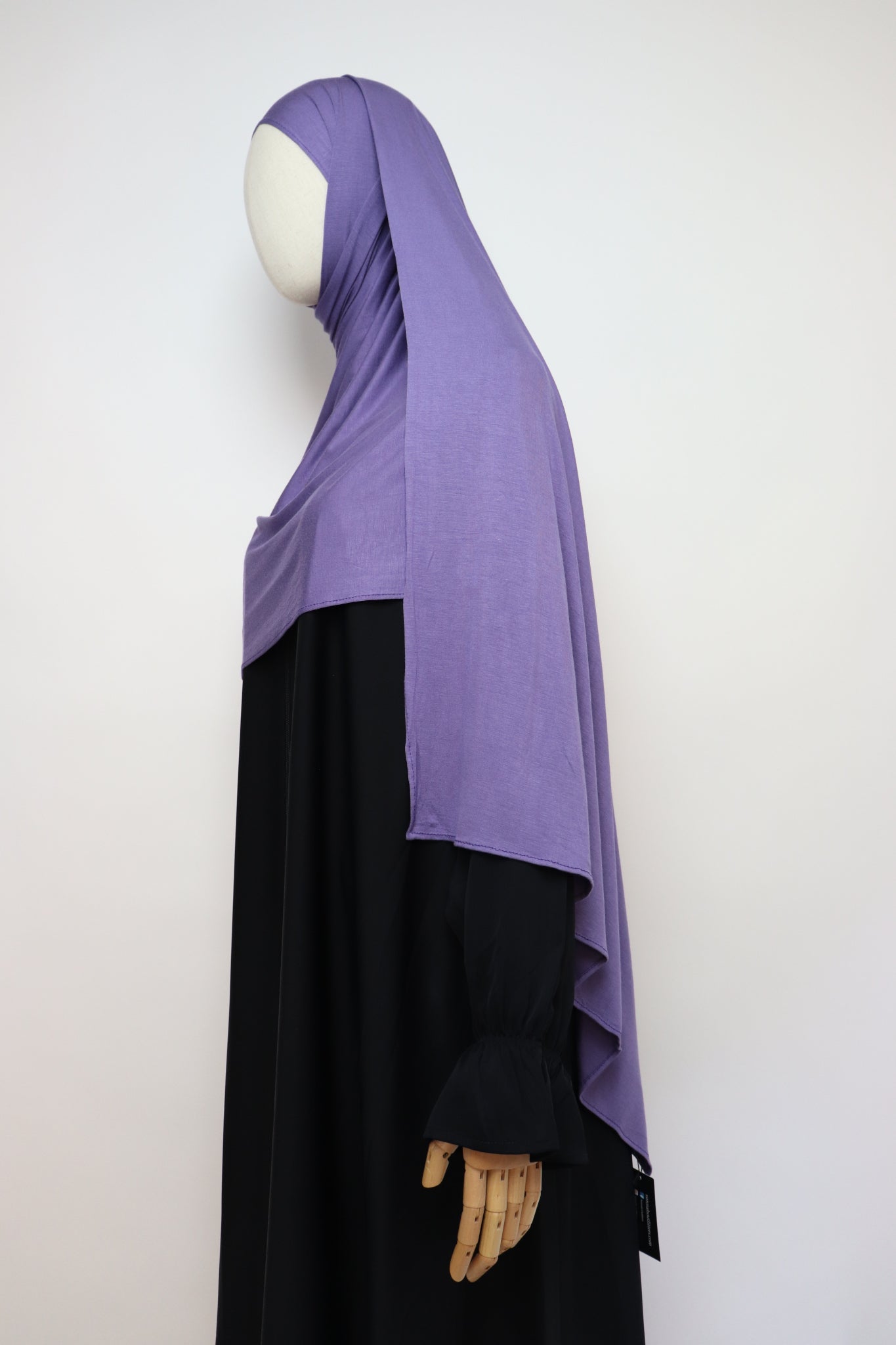 Premium Bamboo Jersey Hijab - Dusty Purple