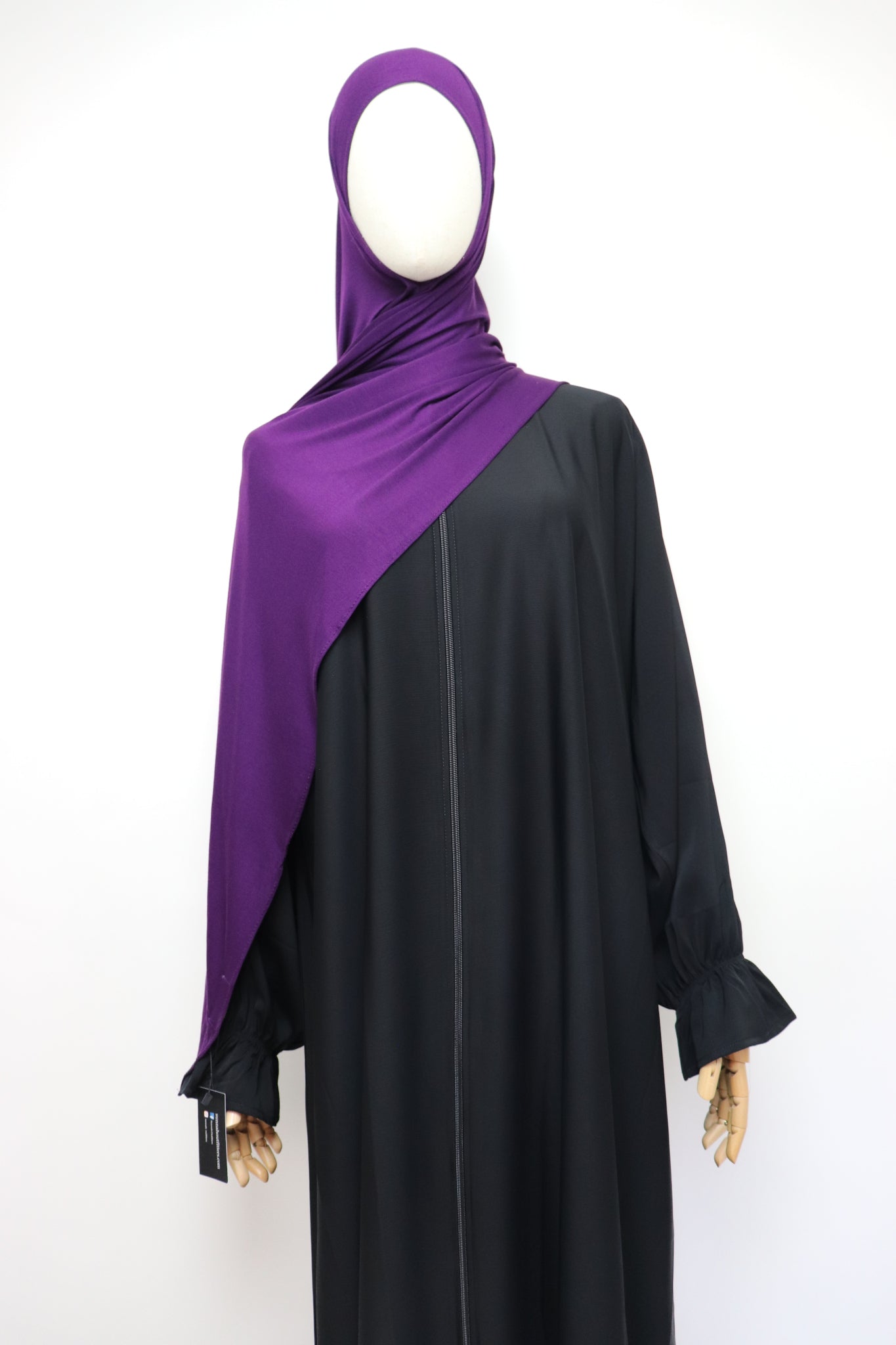 Premium Bamboo Jersey Hijab - Royal Purple