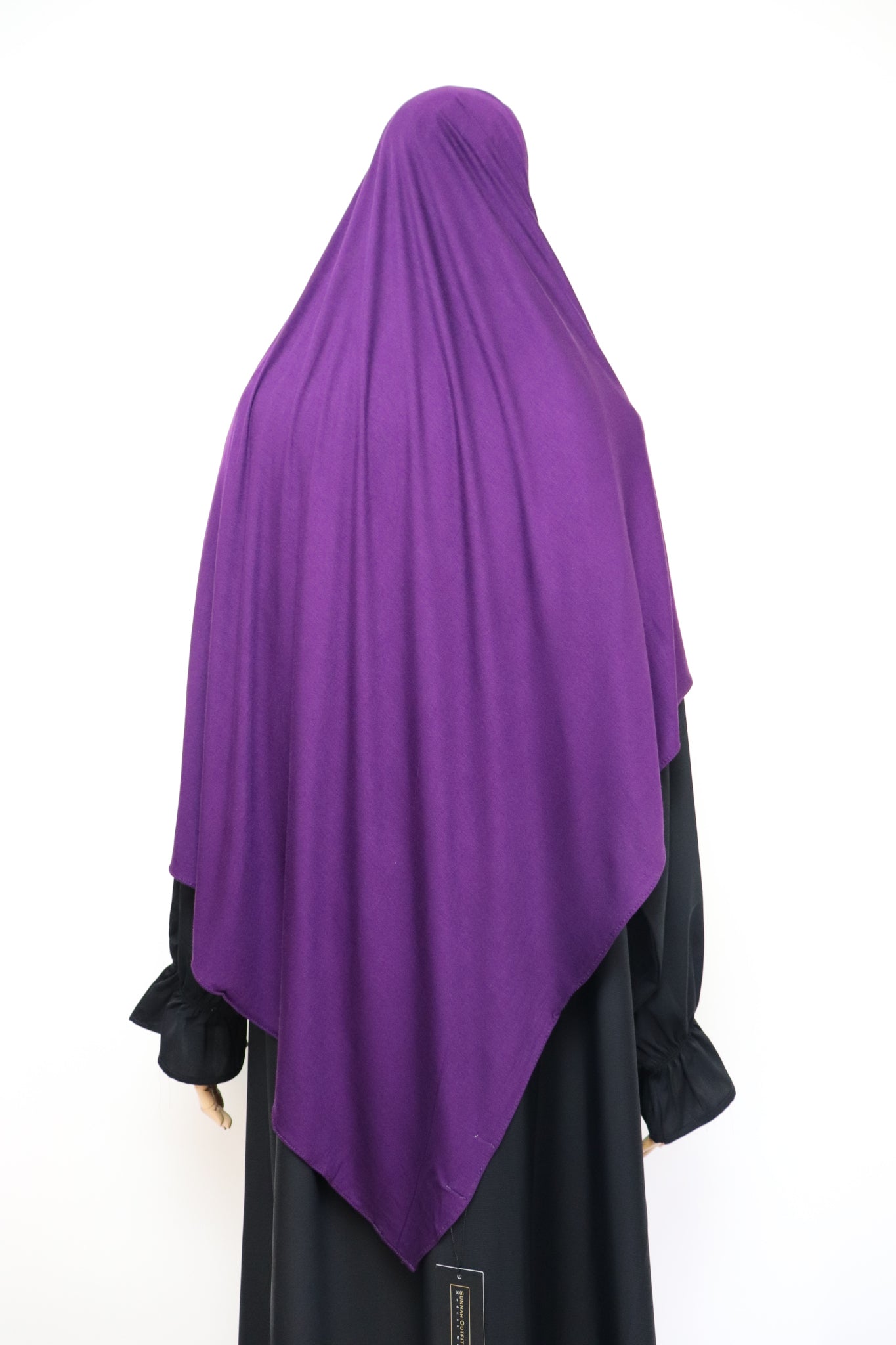 Premium Bamboo Jersey Hijab - Royal Purple