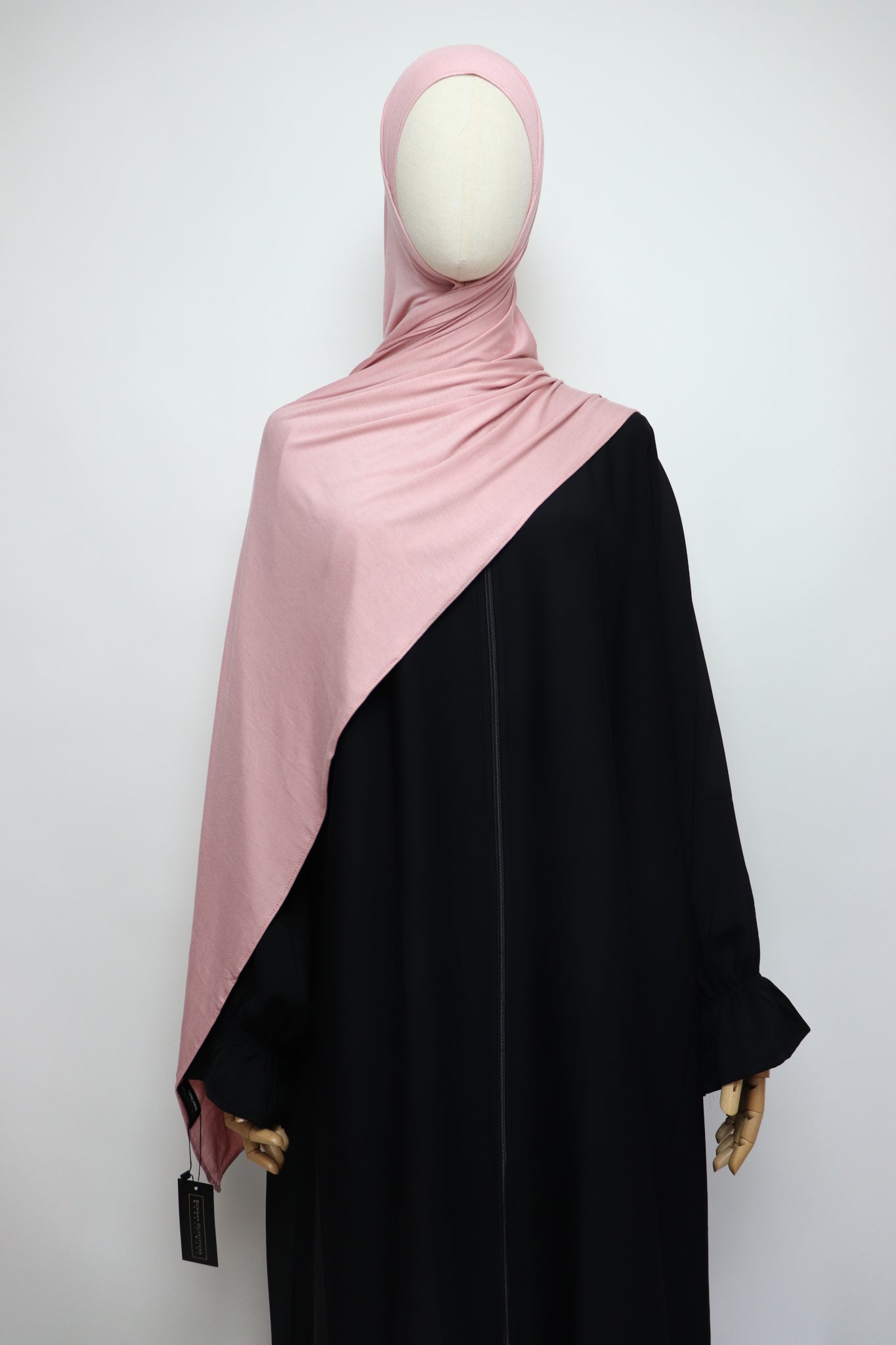Premium Bamboo Jersey Hijab - Blush Pink