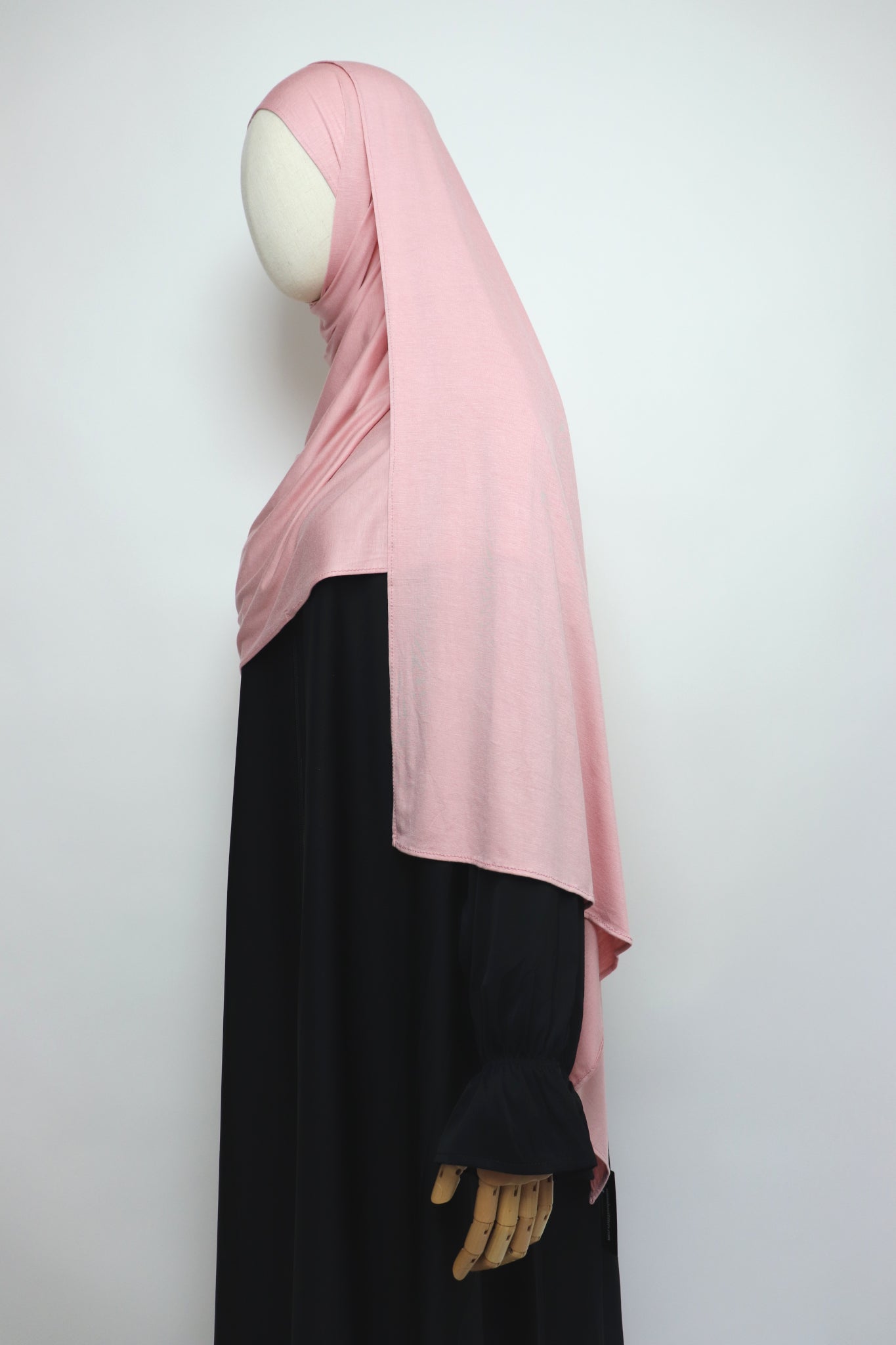 Premium Bamboo Jersey Hijab - Blush Pink