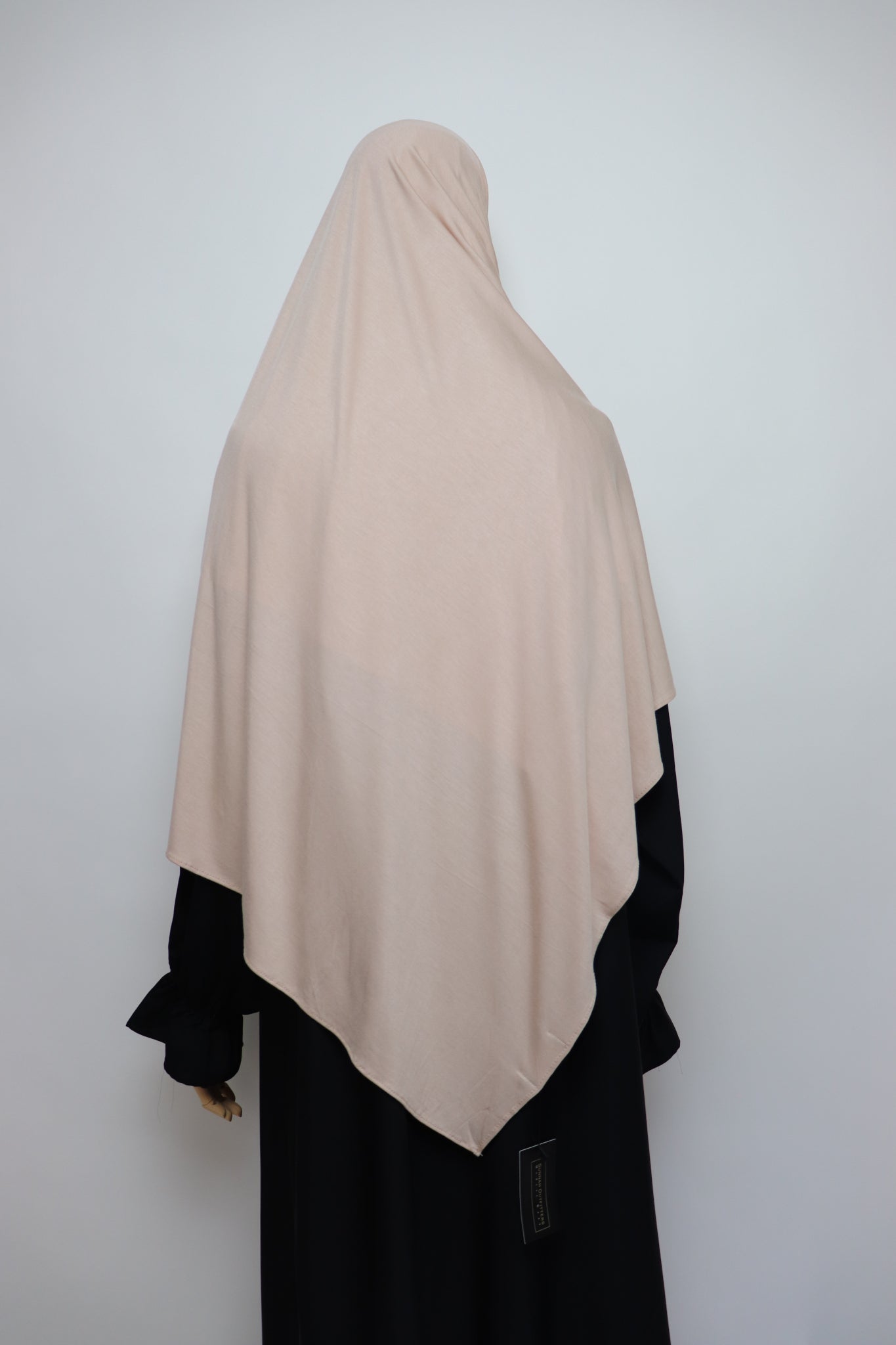 Premium Bamboo Jersey Hijab - Nude