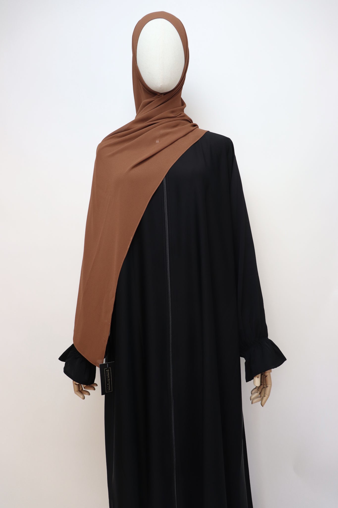 Premium Chiffon Hijab Standard Size - Copper