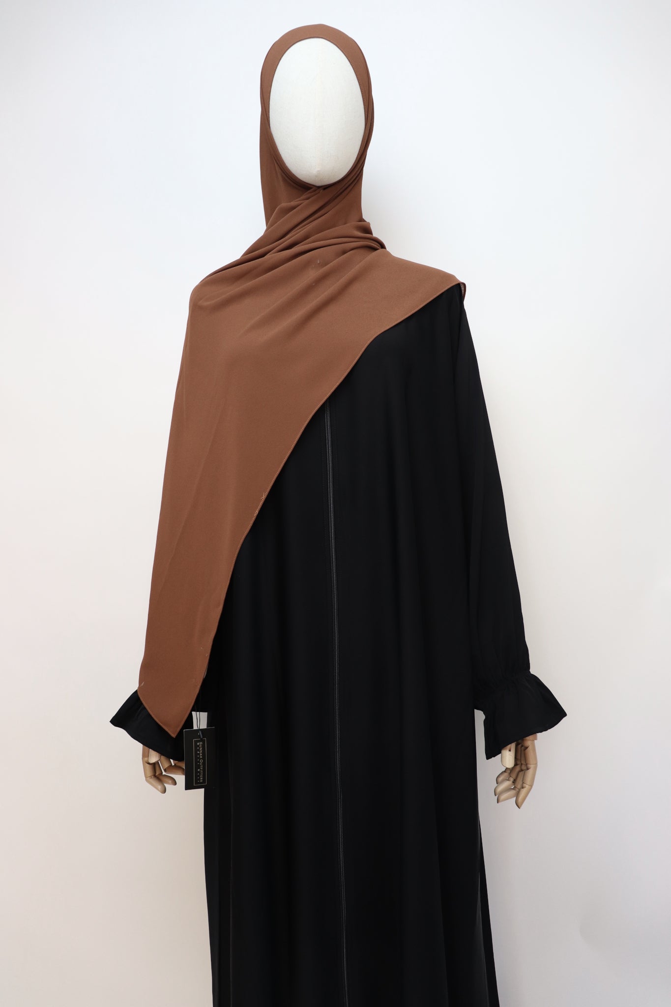 Premium Chiffon Hijab Standard Size - Copper