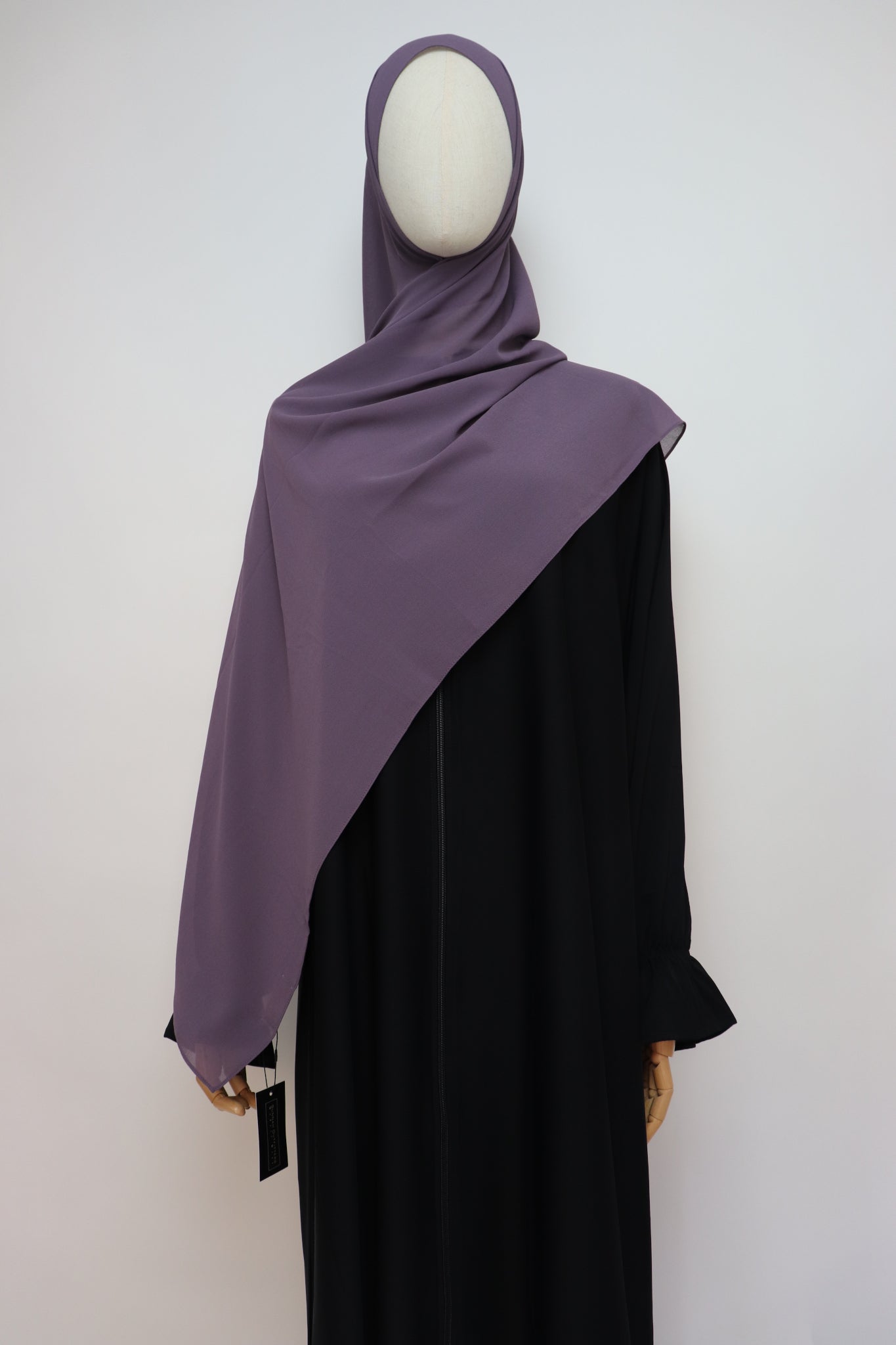 Premium Chiffon Hijab Standard Size - Deep Lilac