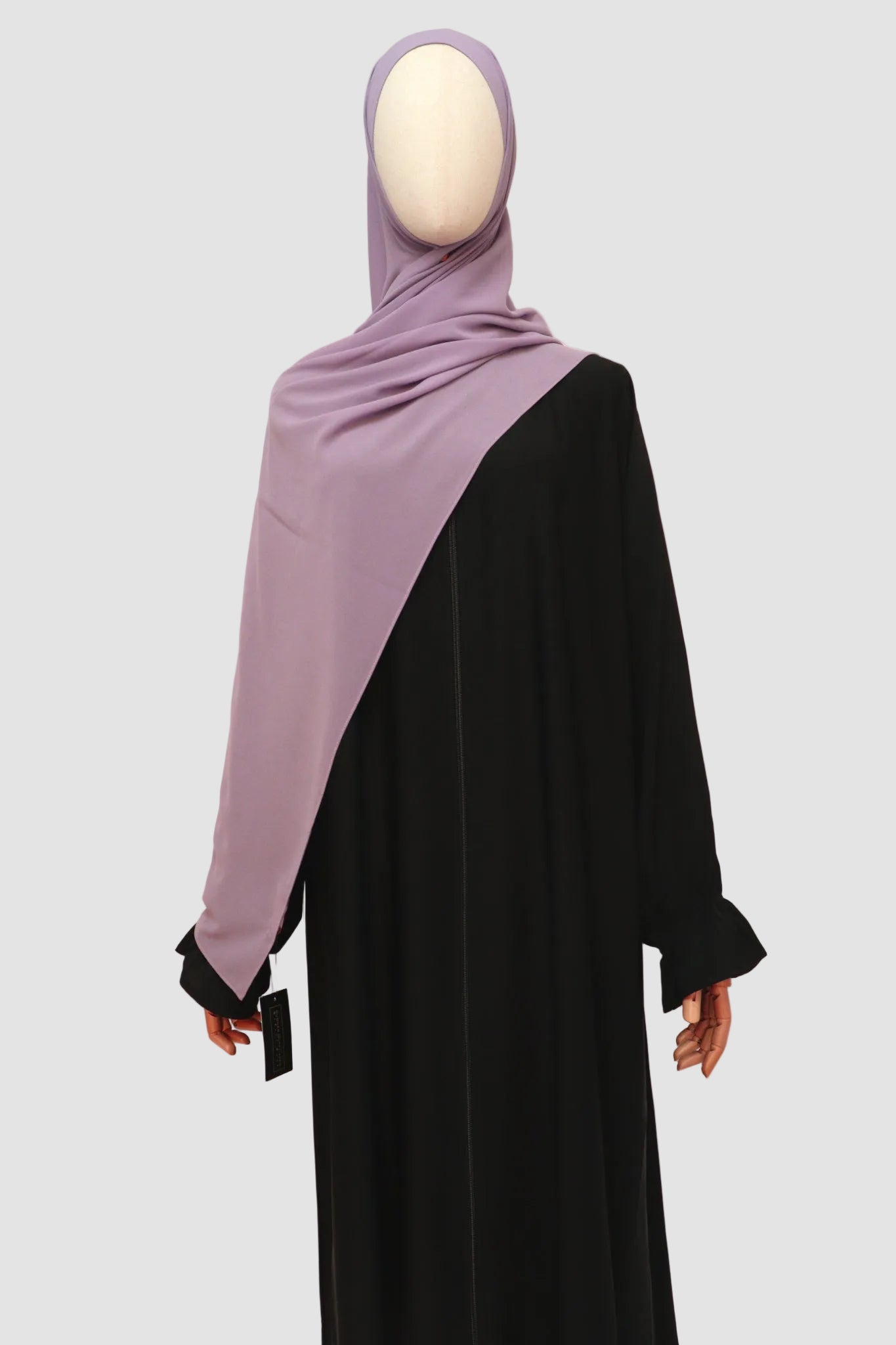 Premium Chiffon Hijab Standard Size - Dusty Lilac
