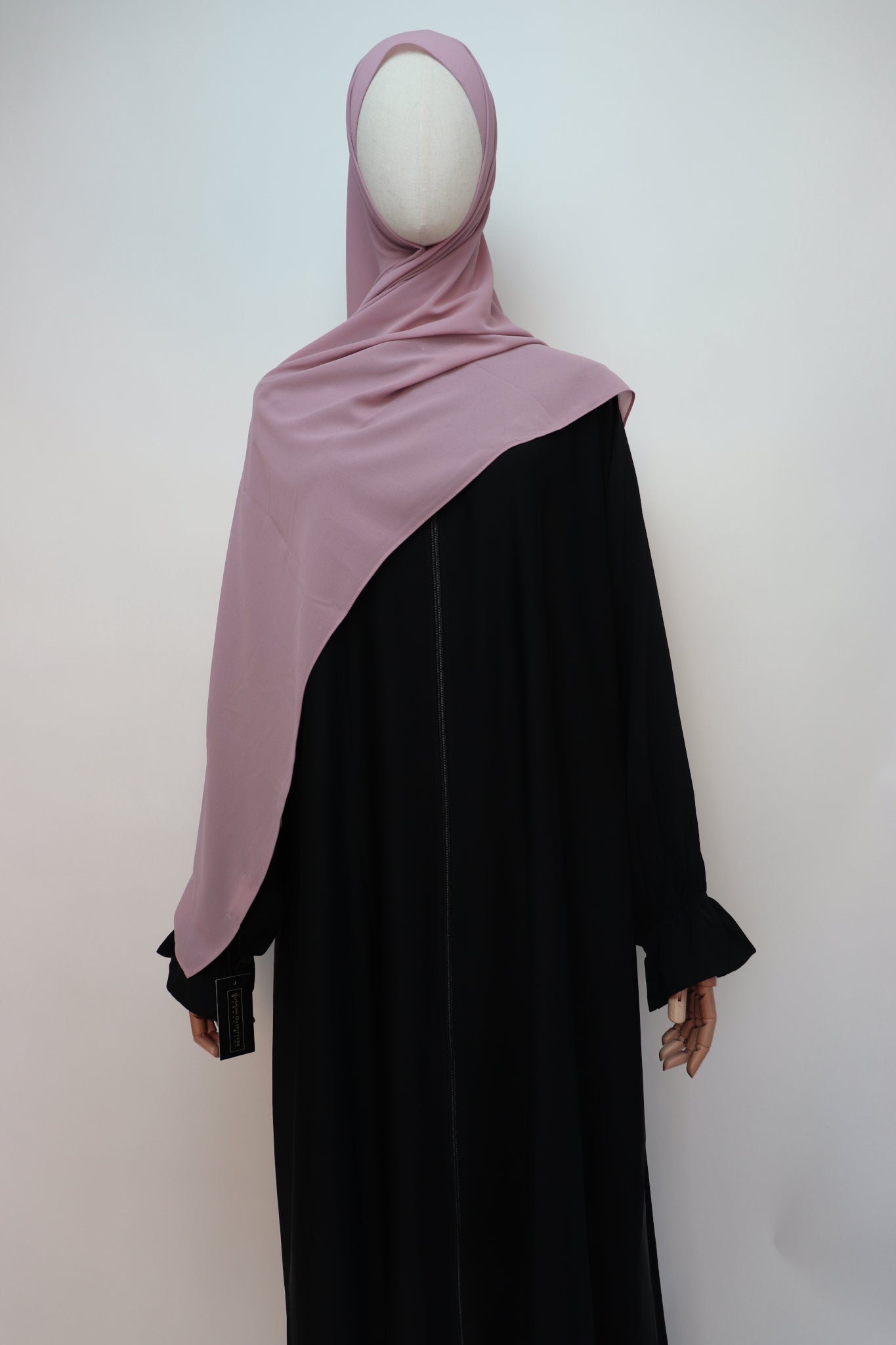 Premium Chiffon Hijab Standard Size - Dusty Mauve