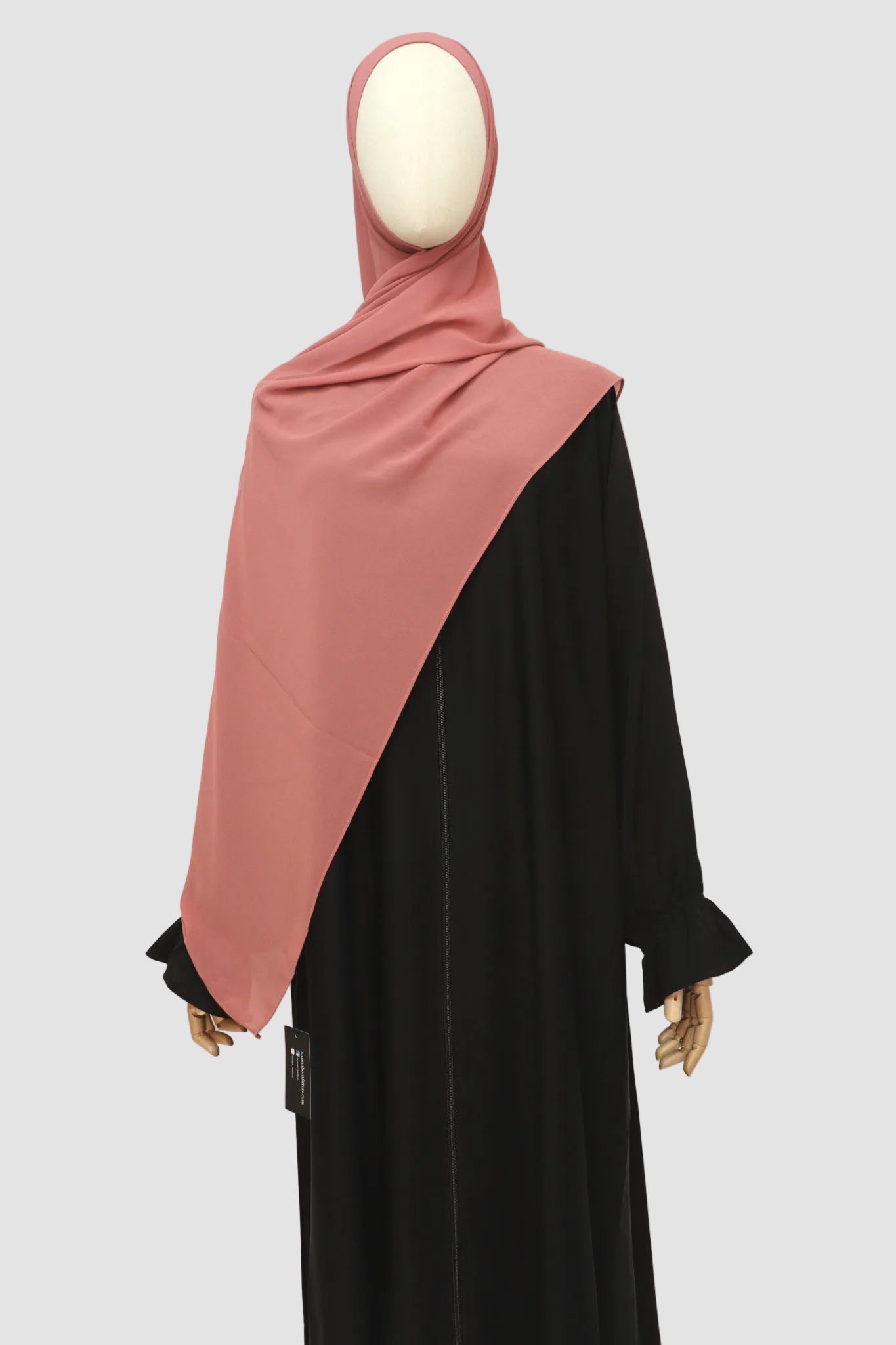 Premium Chiffon Hijab Standard Size - Dusty Rose