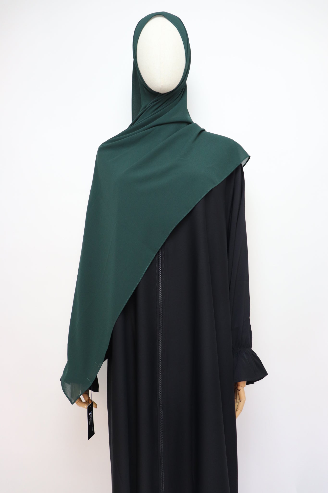 Premium Chiffon Hijab Standard Size - Forest