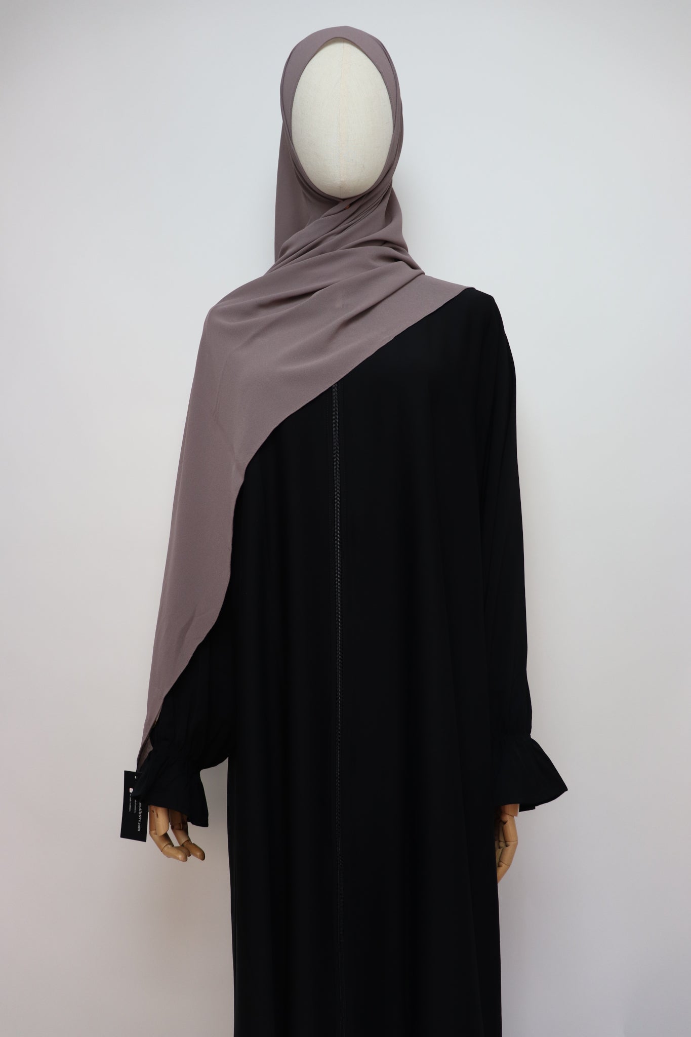 Premium Chiffon Hijab Standard Size - Greyish Mauve
