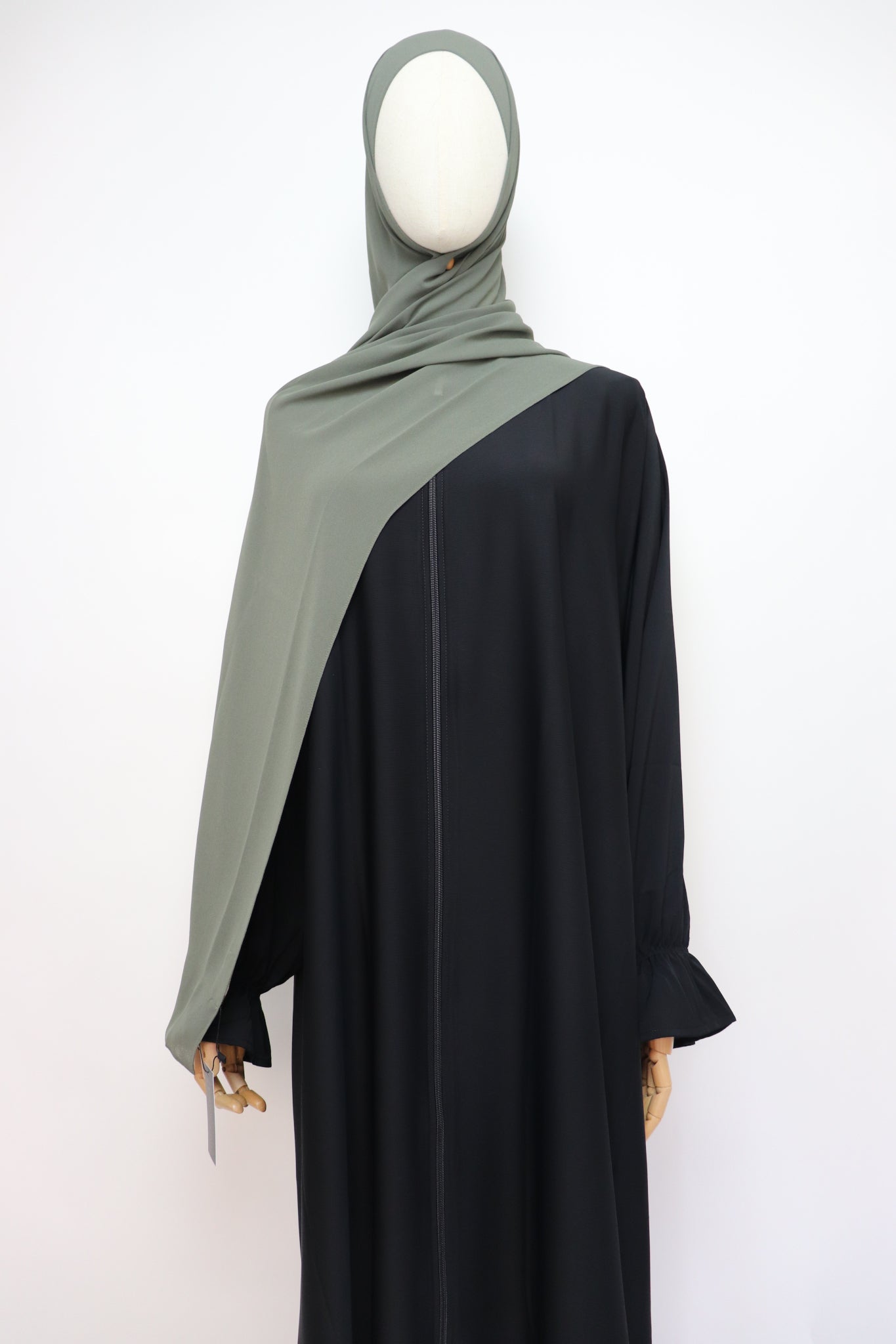 Premium Chiffon Hijab Standard Size - Deep Khaki