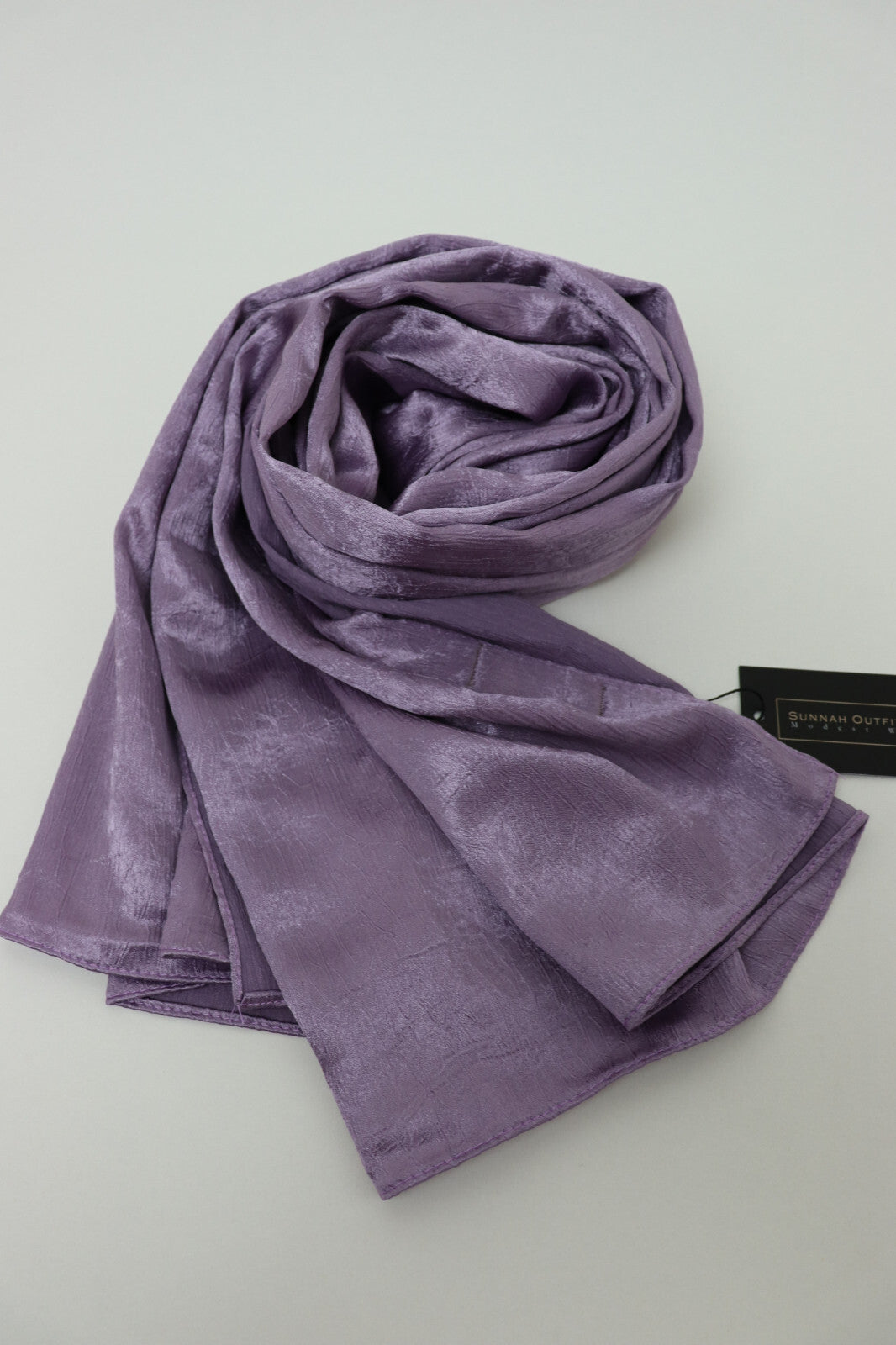 Premium Crinkle Crepe Satin Hijab