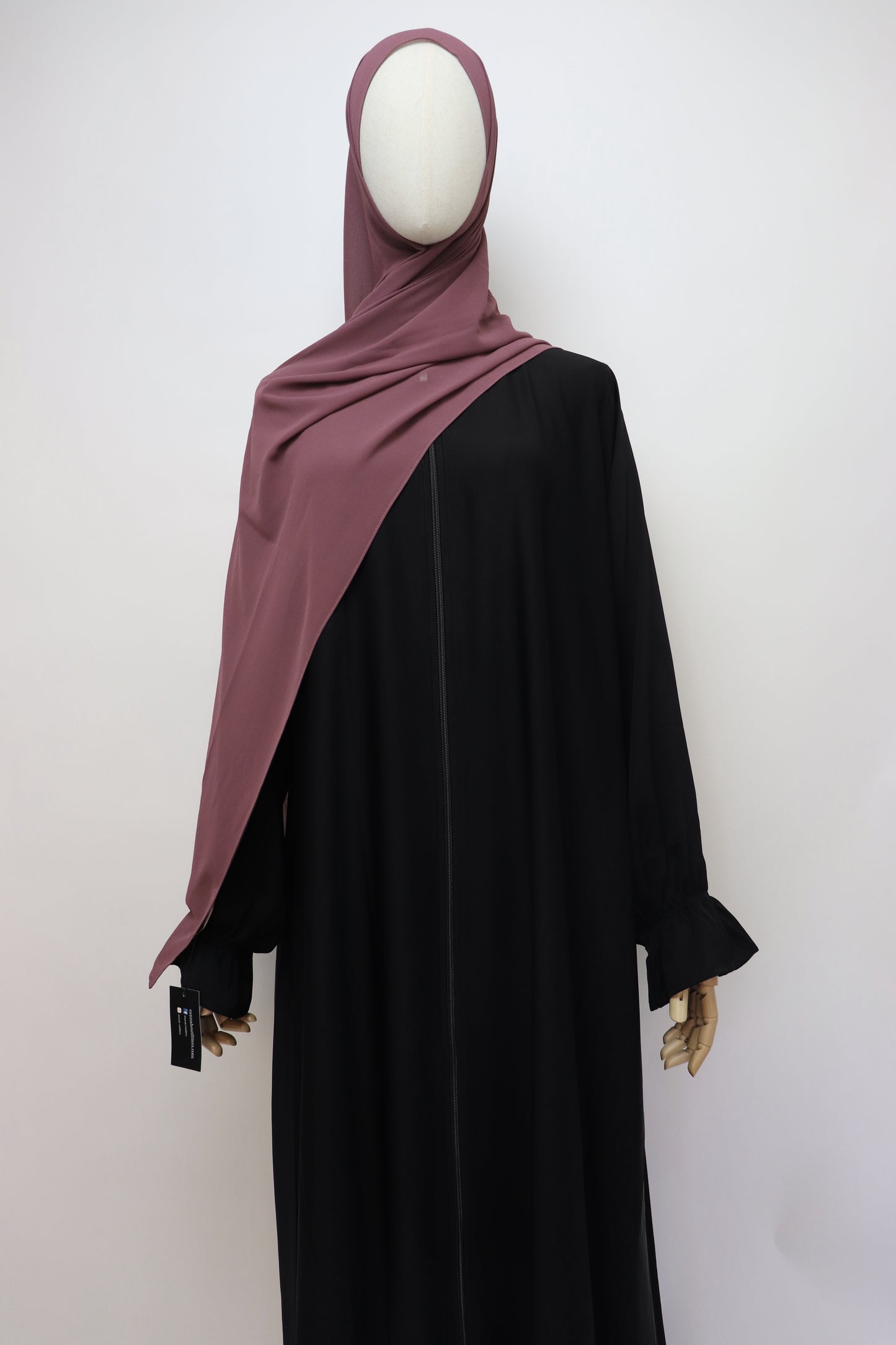 Premium Chiffon Hijab Standard Size - Mauve