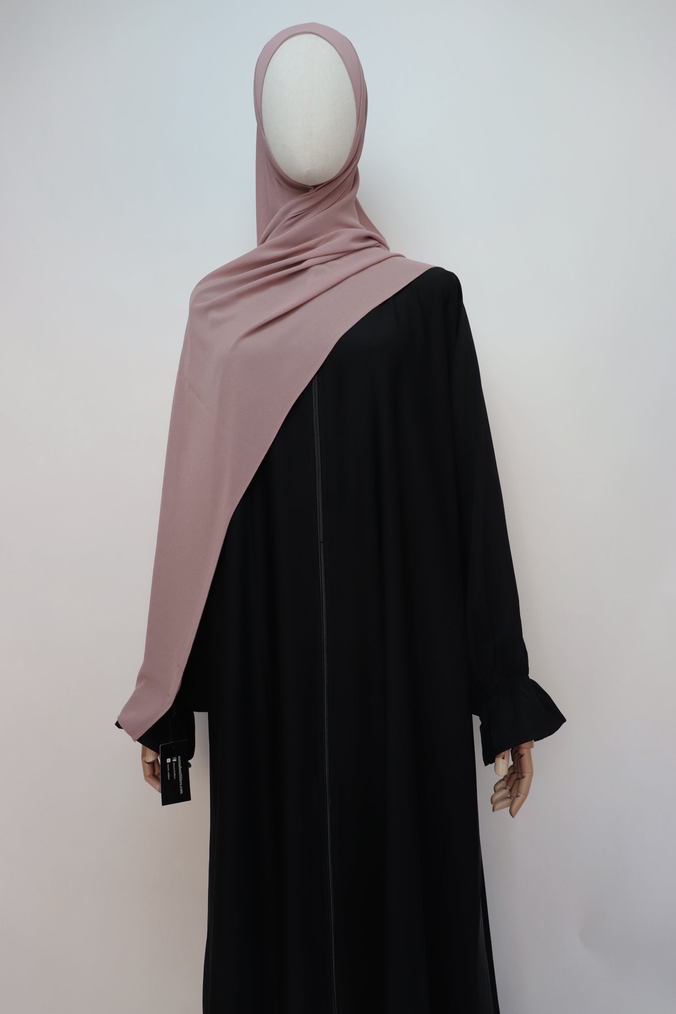 Premium Chiffon Hijab Standard Size - Mauve Brown