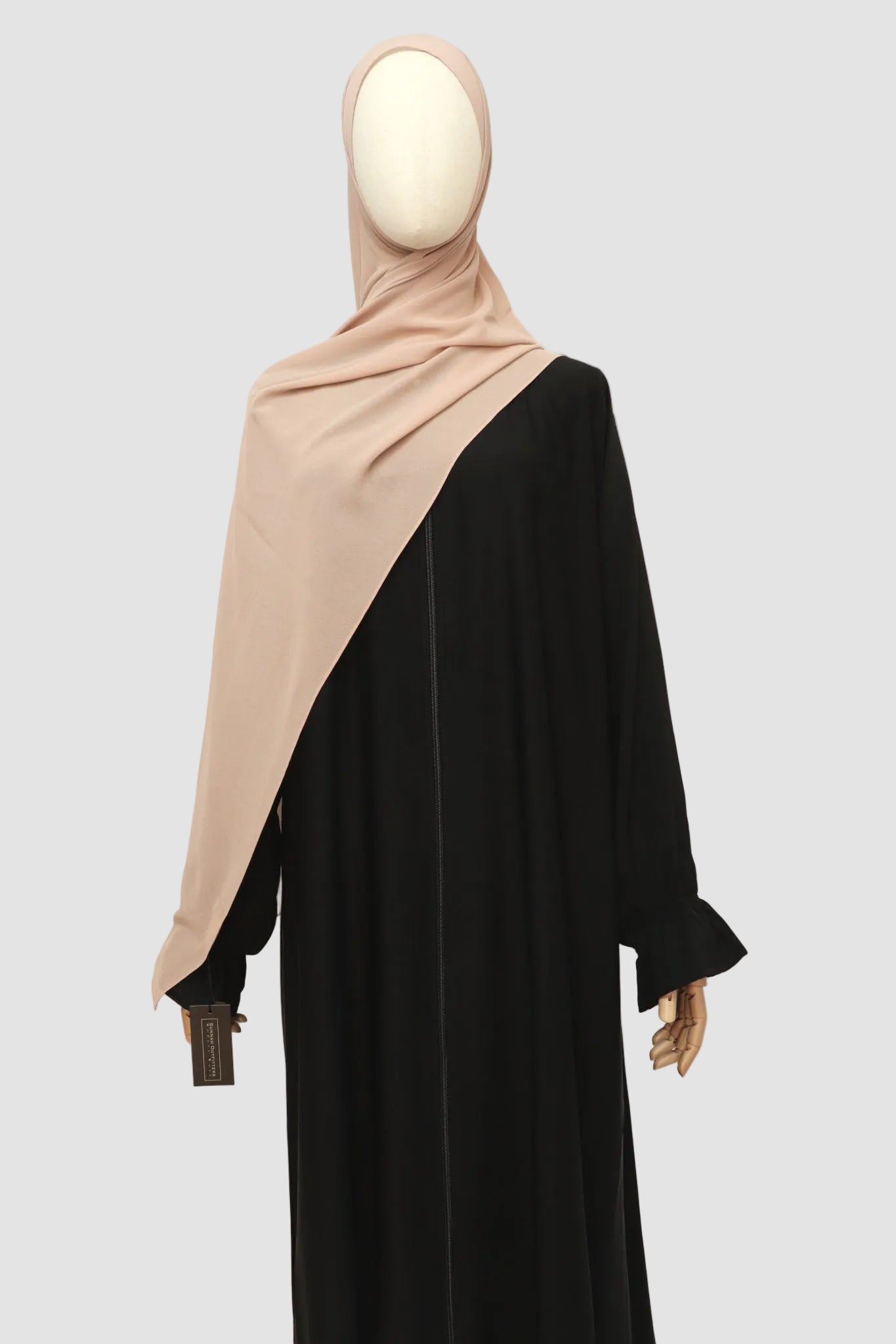 Premium Chiffon Hijab Standard Size - Skin Nude
