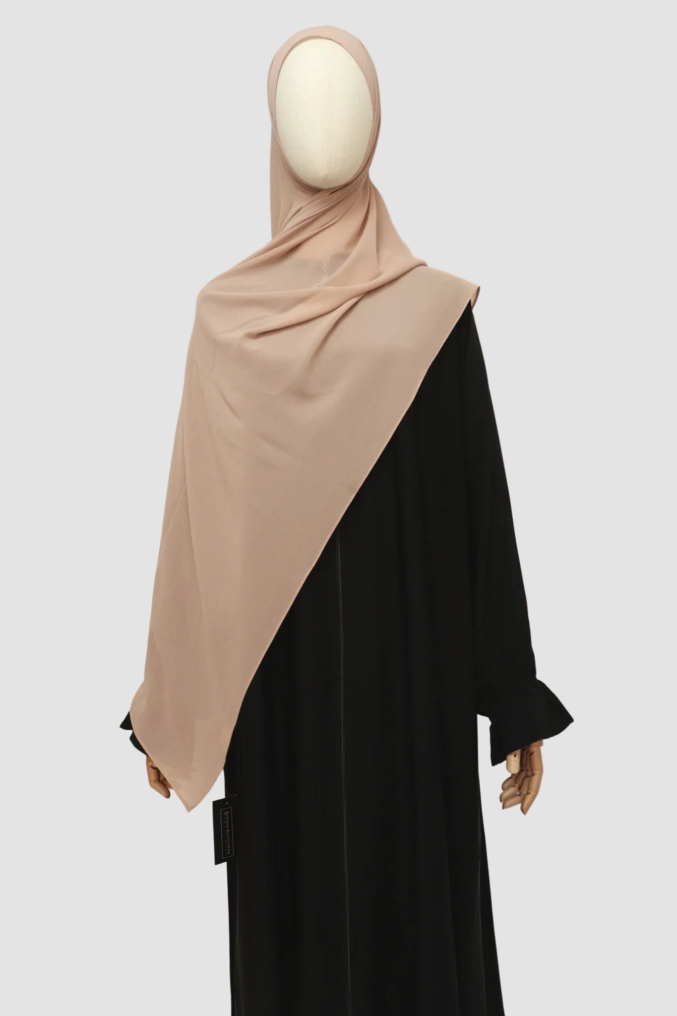 Premium Chiffon Hijab Standard Size - Skin Nude