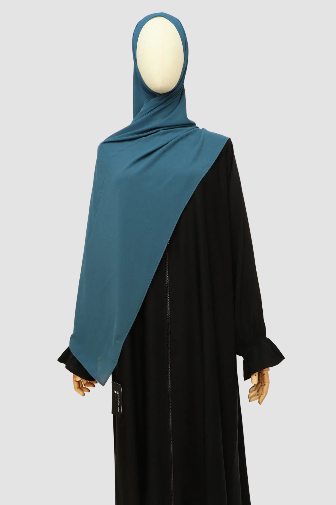 Premium Chiffon Hijab Standard Size - Teal
