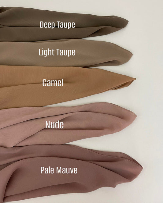 Premium Crinkle Chiffon Hijab 16 Colors