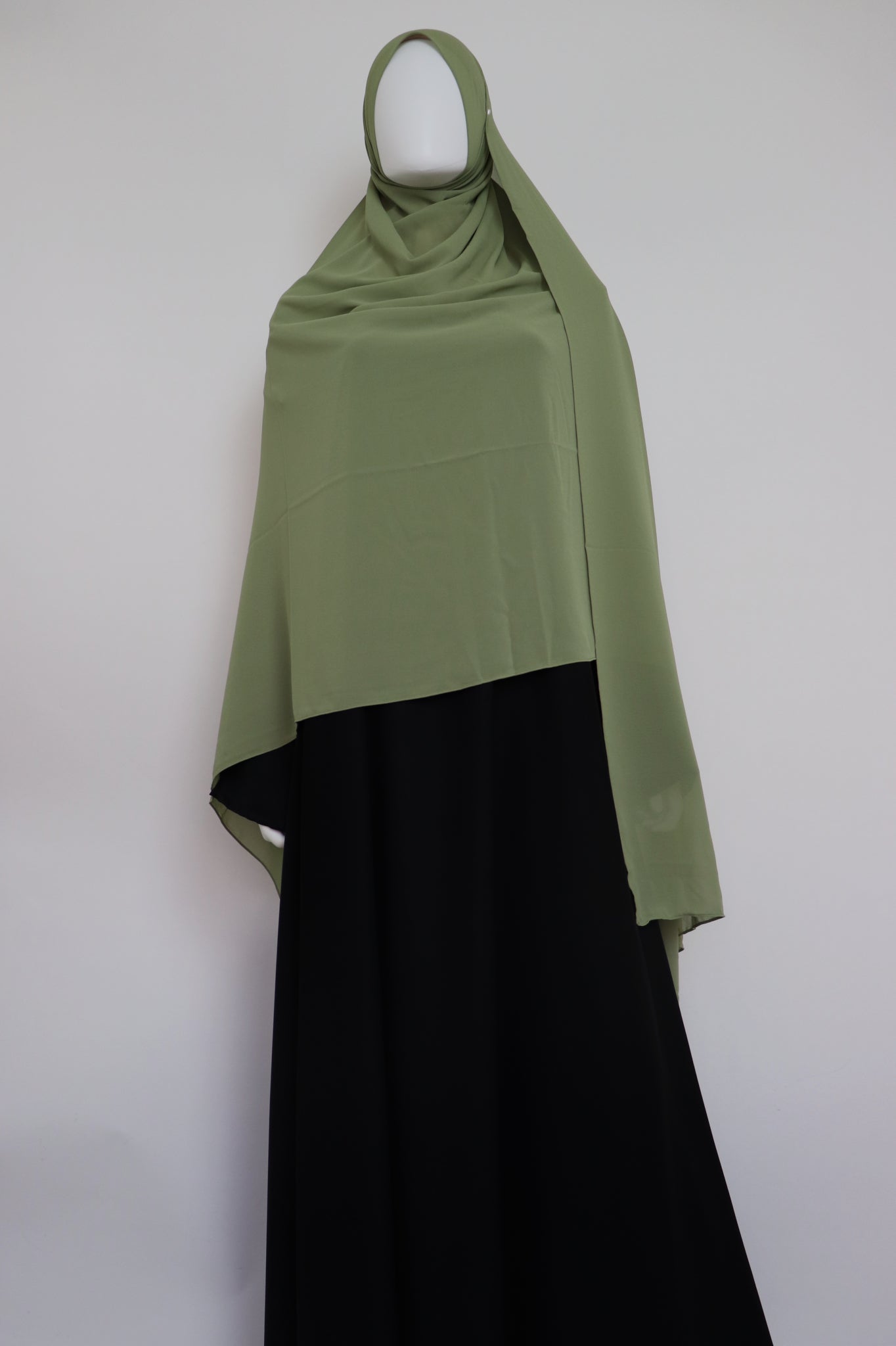 XL Premium Chiffon Hijab - Pistachio