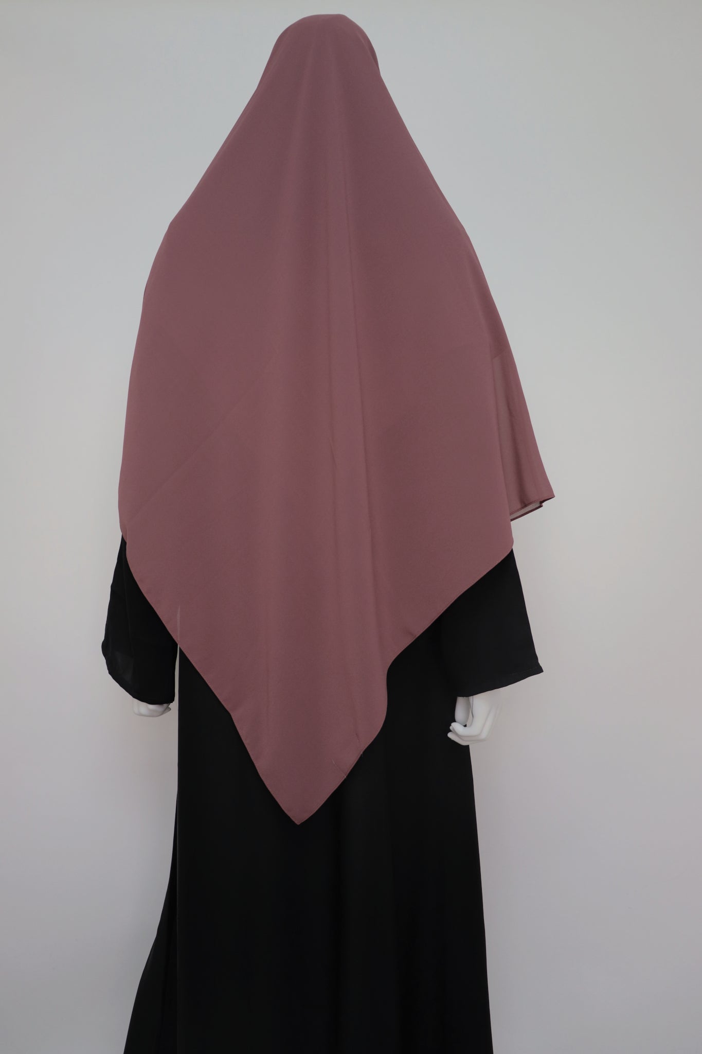 Square Premium Chiffon Hijab - Mauve