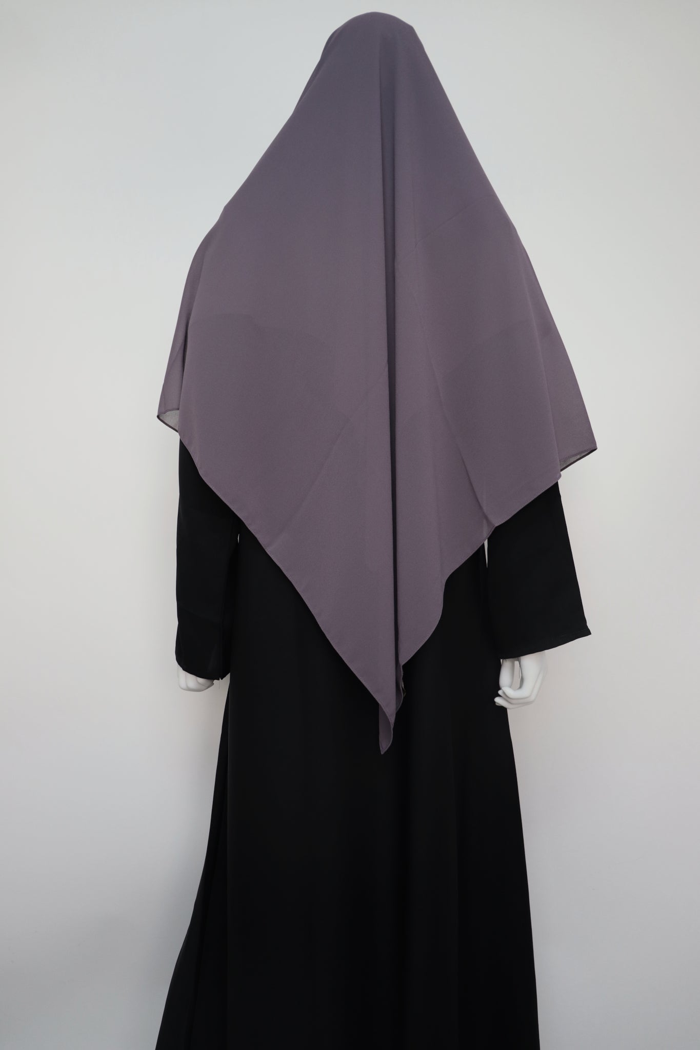 Square Premium Chiffon Hijab - Deep Lilac