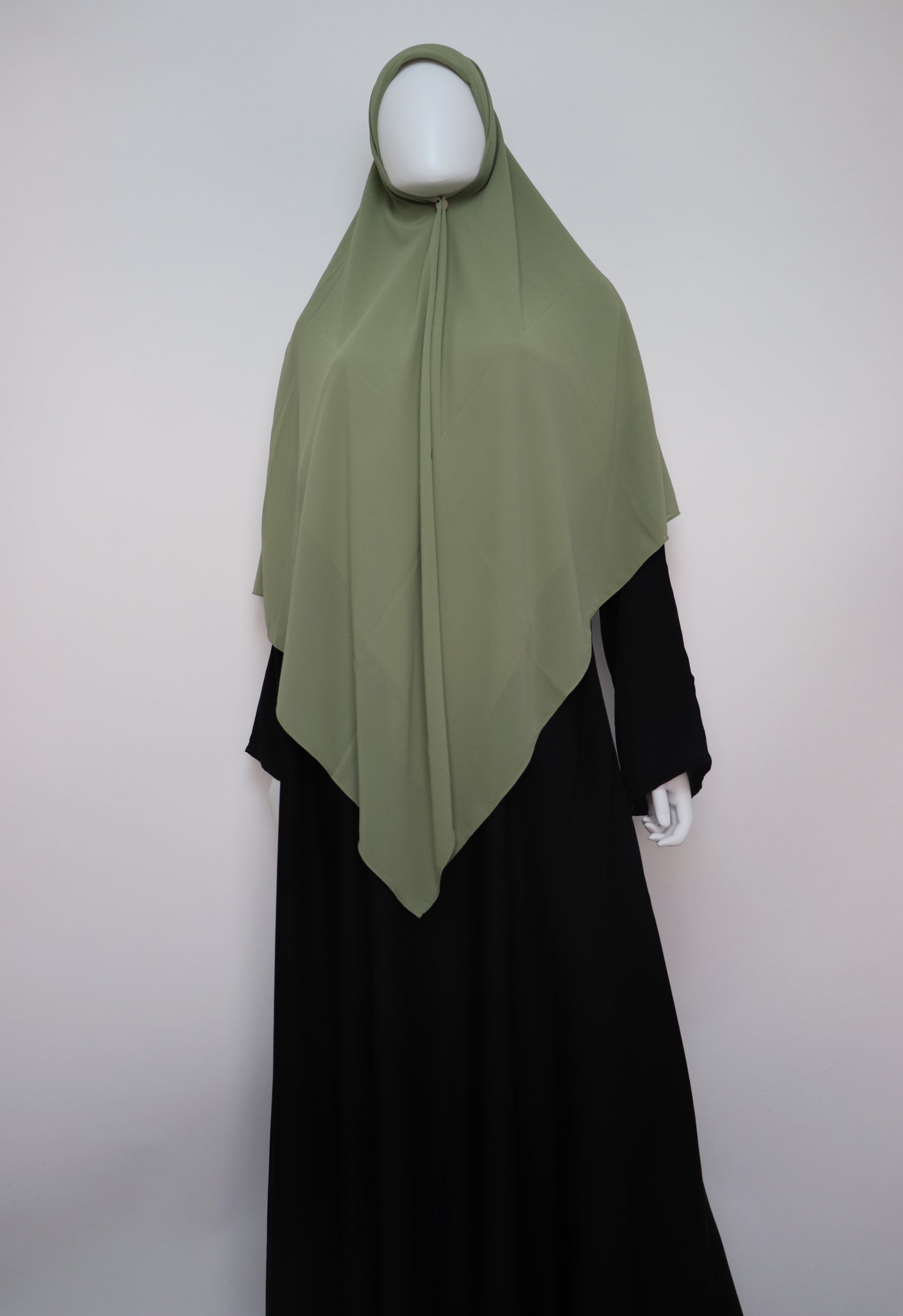 Square Premium Chiffon Hijab - Pistachio