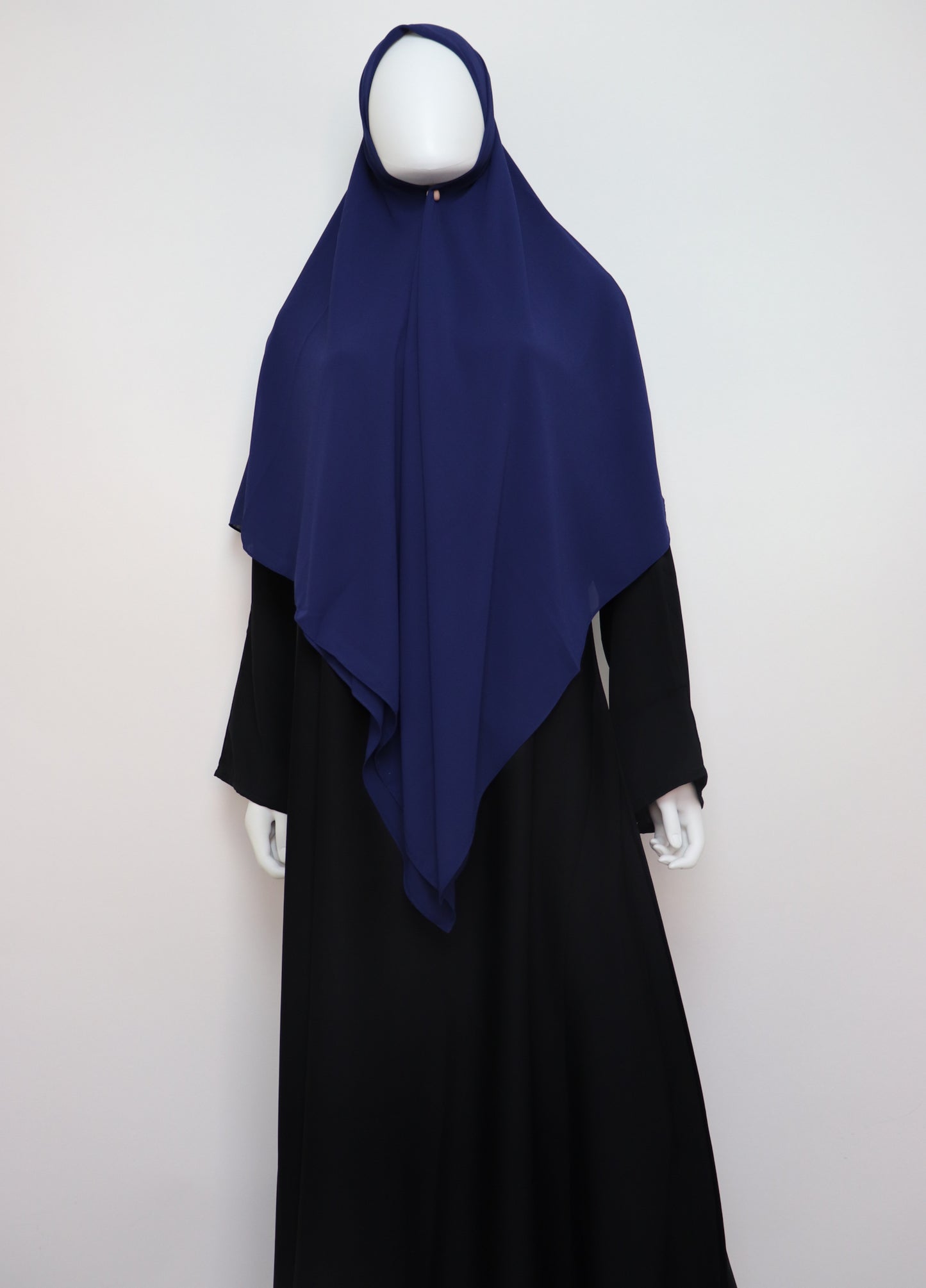 Square Premium Chiffon Hijab - Navy