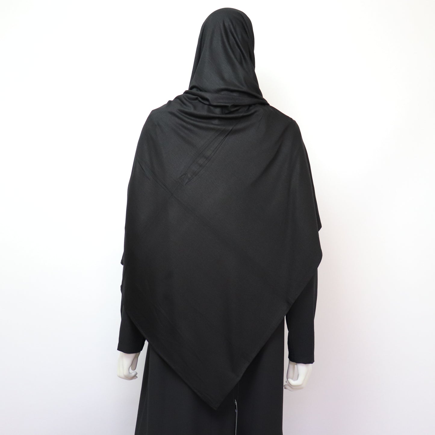 Premium Maxi Jersey Hijab Black