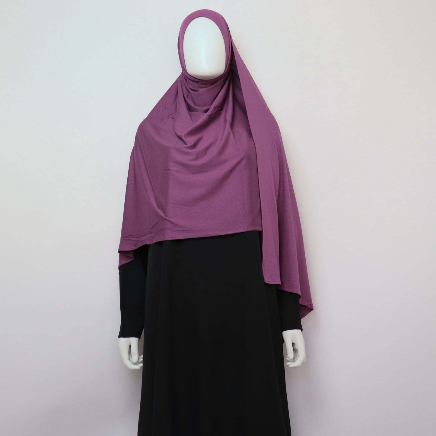 Premium Maxi Jersey Hijab Plum