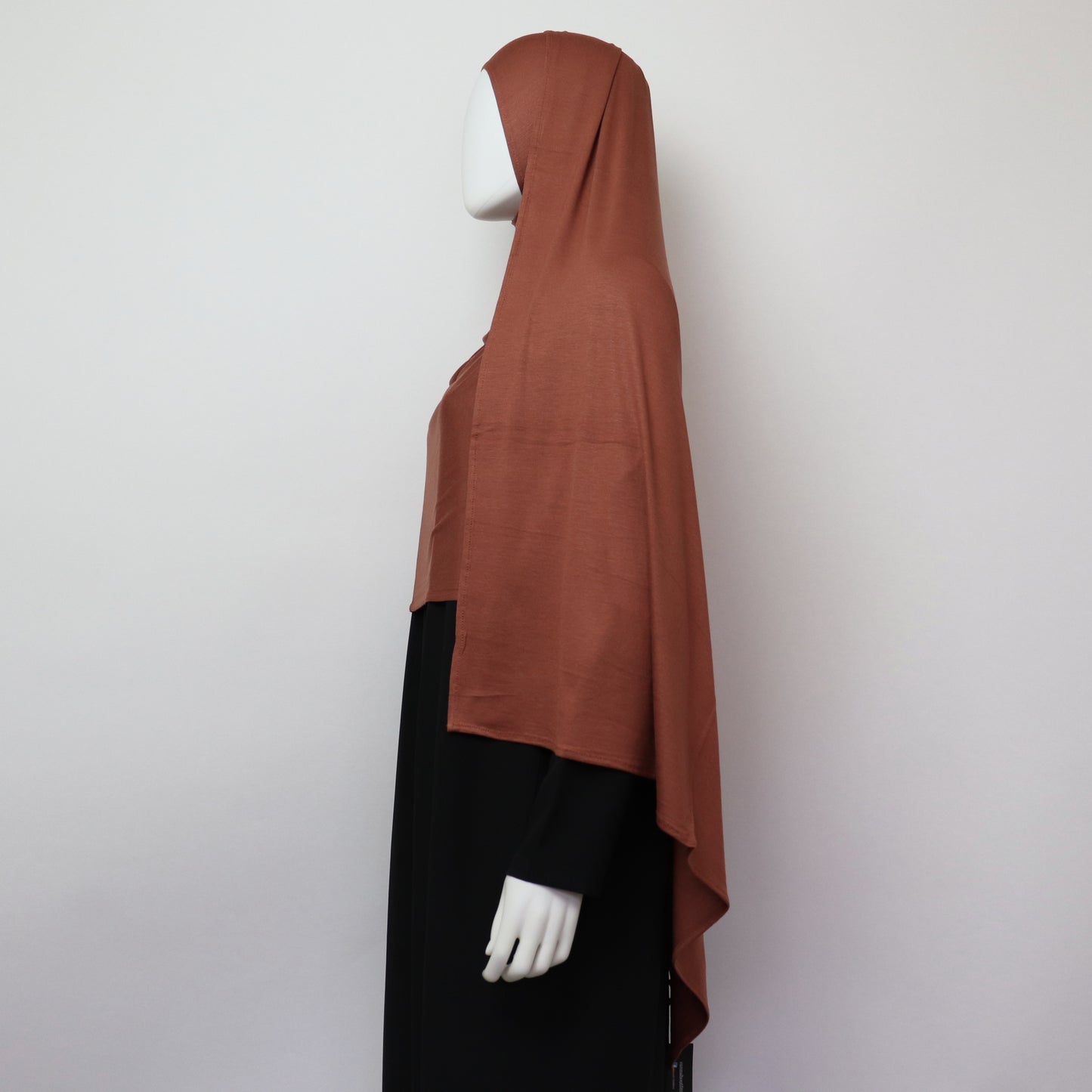 Premium Maxi Jersey Hijab Rust